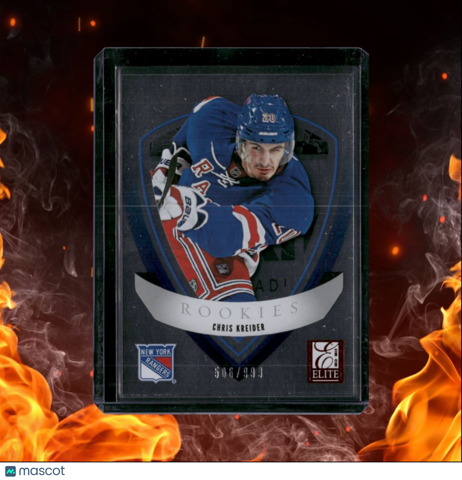 2012-13 Panini Rookie Anthology Elite Chris Kreider Rookie 506/999 #38