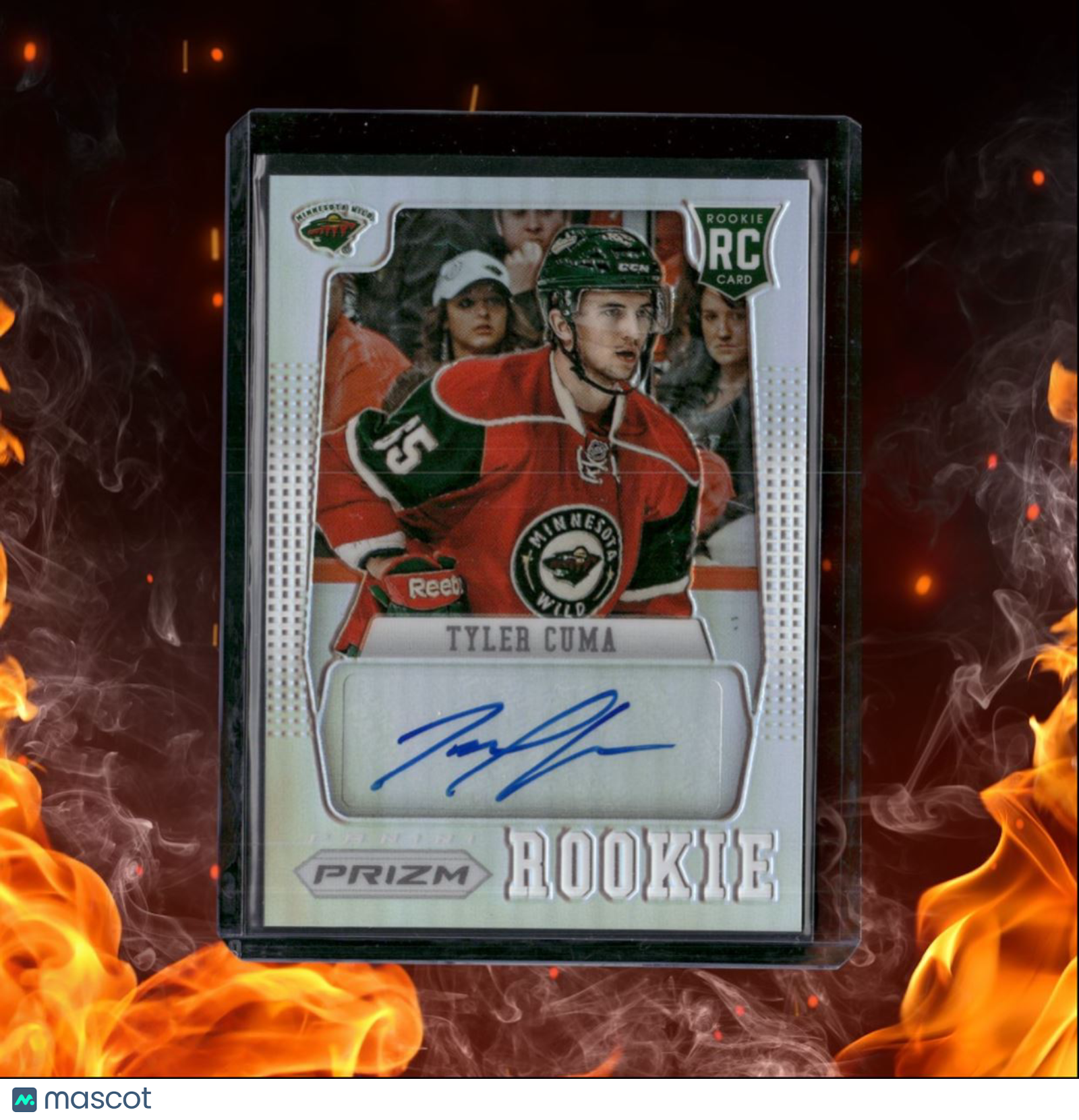 2012-13 Panini Rookie Anthology Prizm Tyler Cuma Silver Prizm Rookie Auto #78