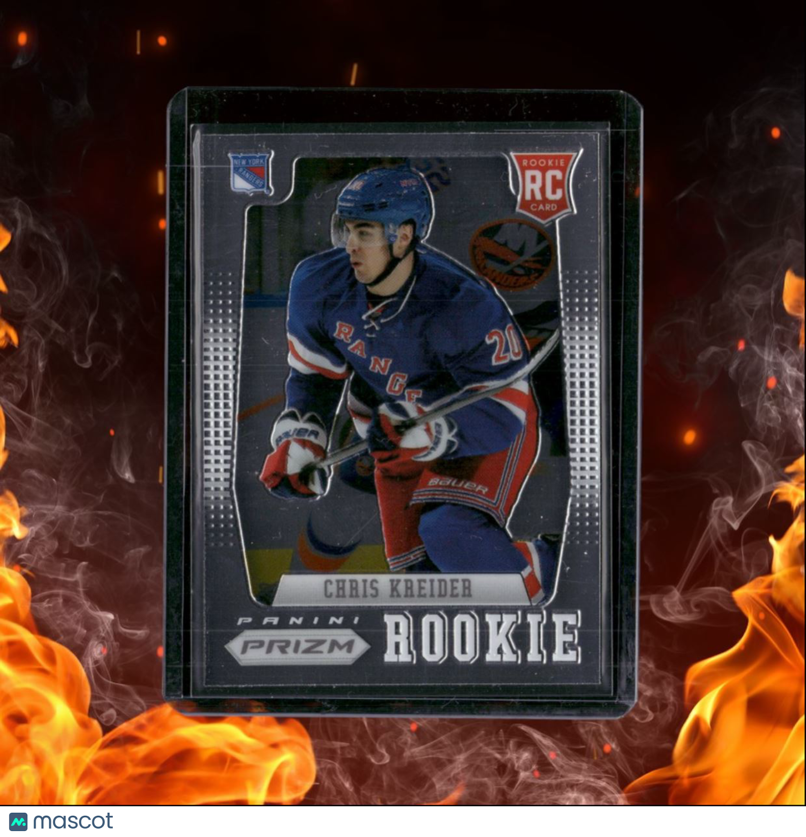 2012-13 Panini Rookie Anthology Prizm Chris Kreider Rookie #99