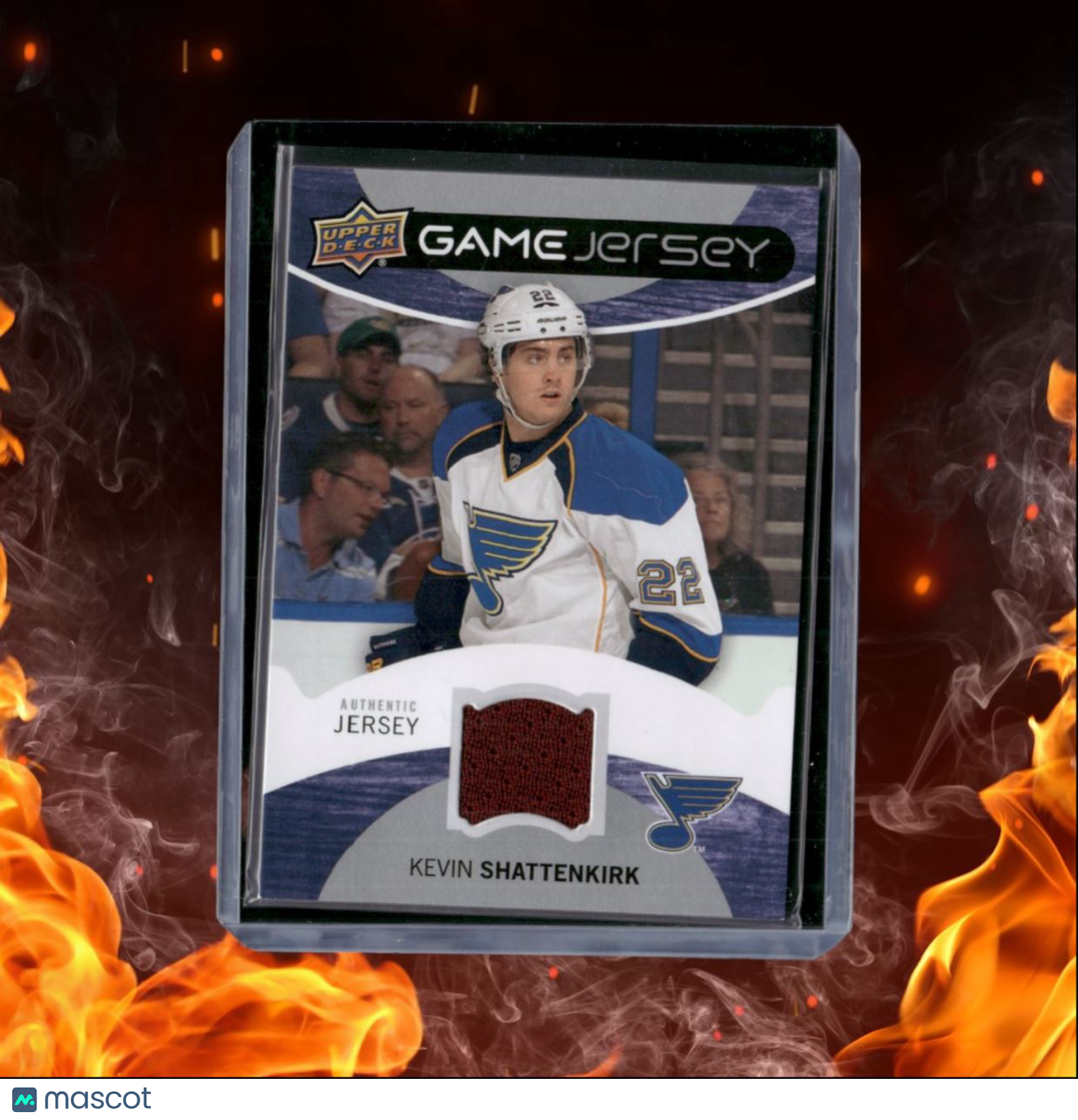 2012-13 Upper Deck Kevin Shattenkirk Game Jersey #GJ-KS