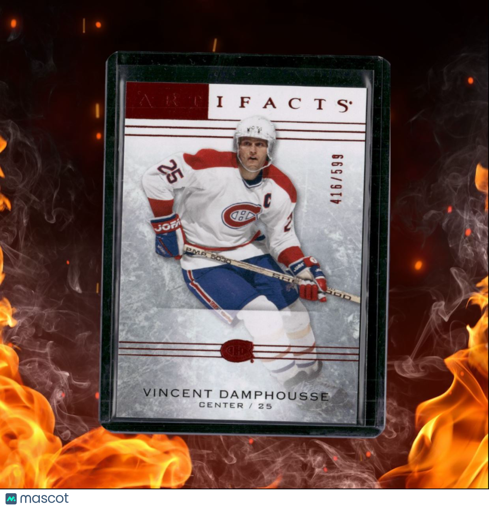 2014-15 Upper Deck Artifacts Vincent Damphousse Ruby 416/599 #70