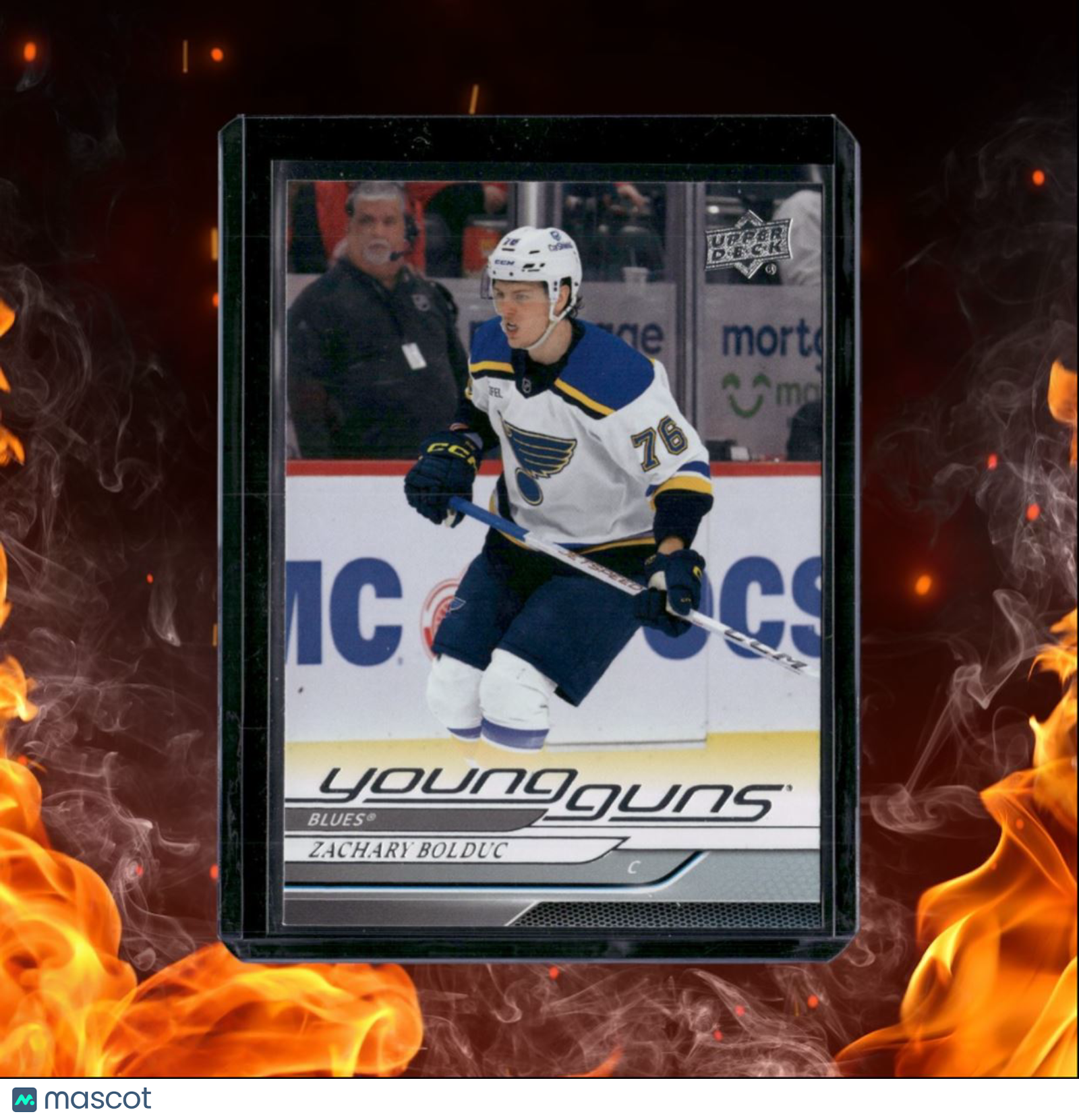 2024-25 Upper Deck Zachary Bolduc Young Guns (D) Rookie #201