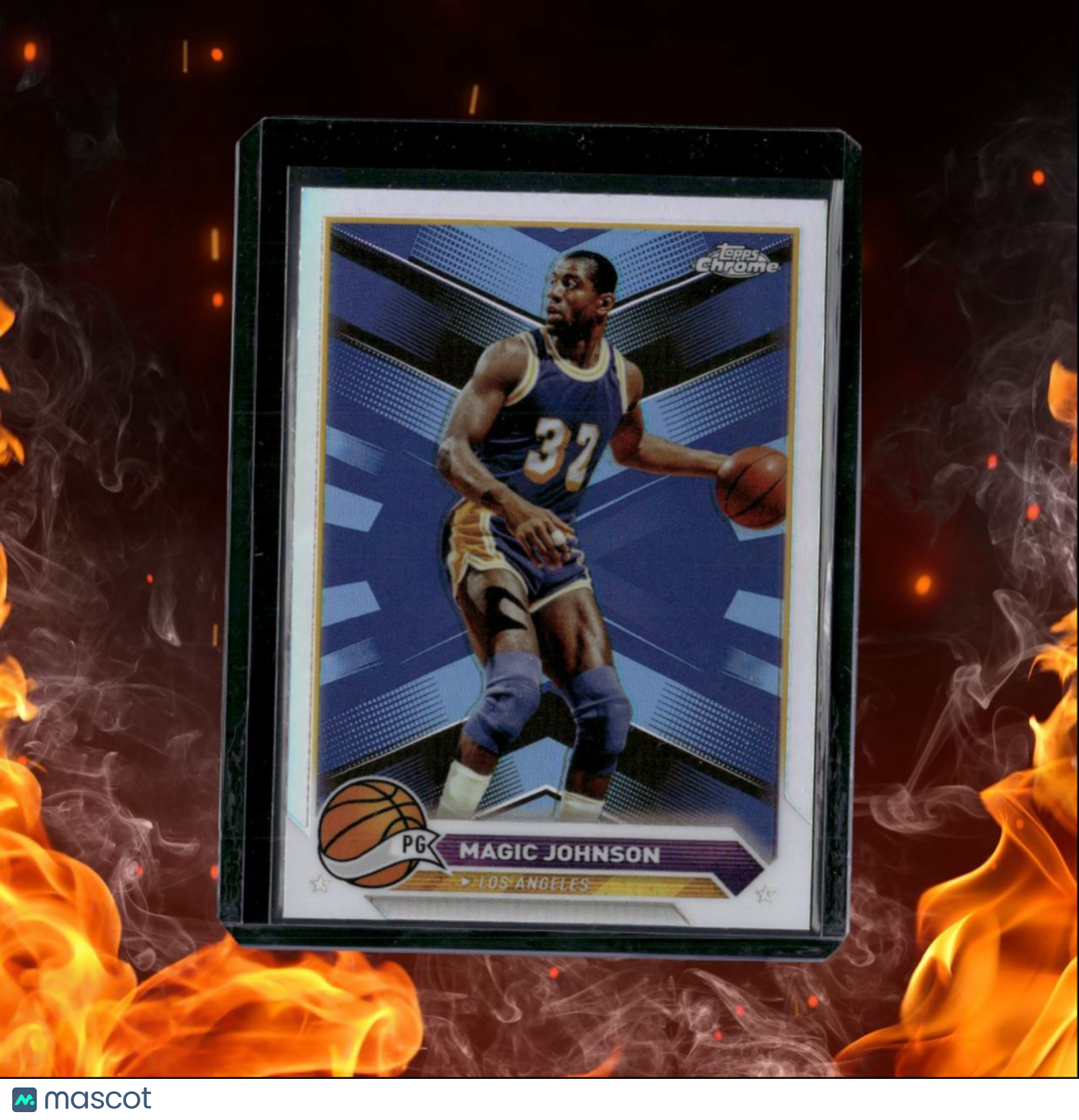 2023-24 Topps Chrome Magic Johnson Refractor #97