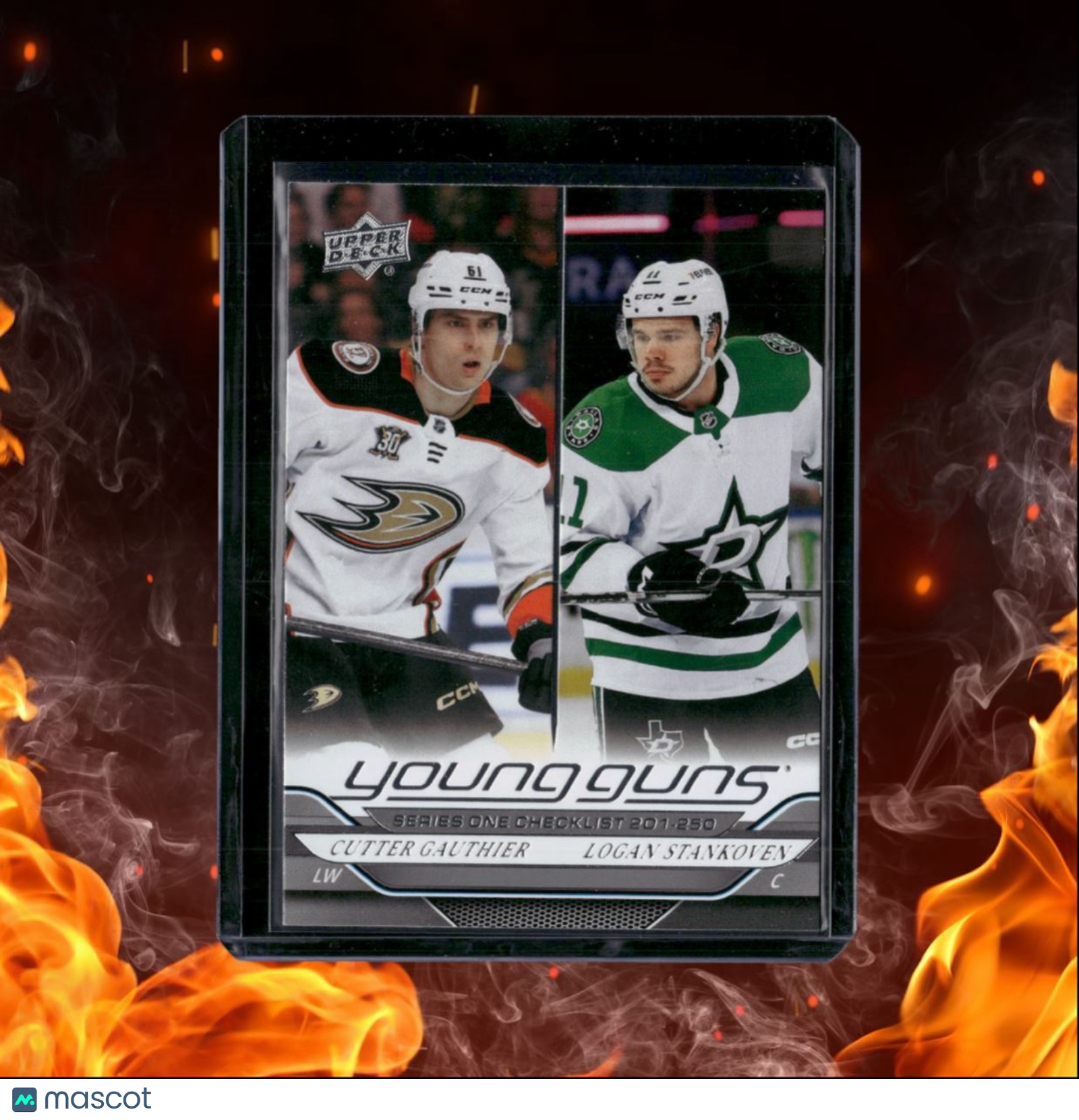 2024-25 Upper Deck Cutter Gauthier / Logan Stankoven Young Guns CL (B) #250