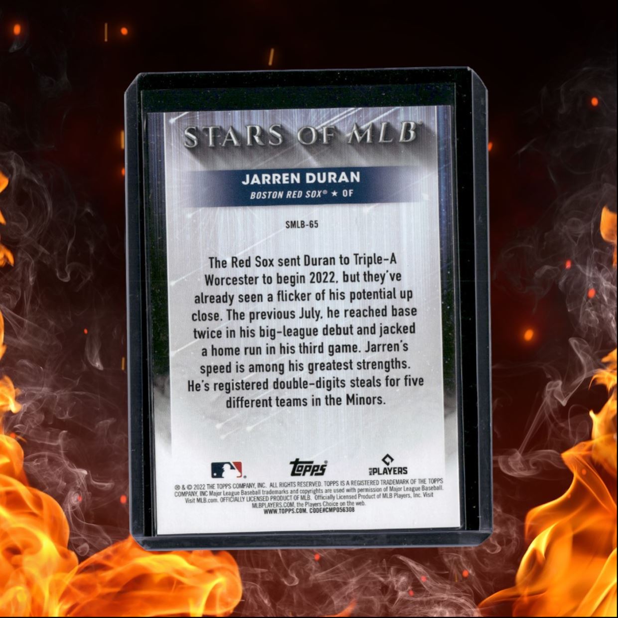 2022 Topps Update Stars of MLB Jarren Duran Rookie #SMLB-65