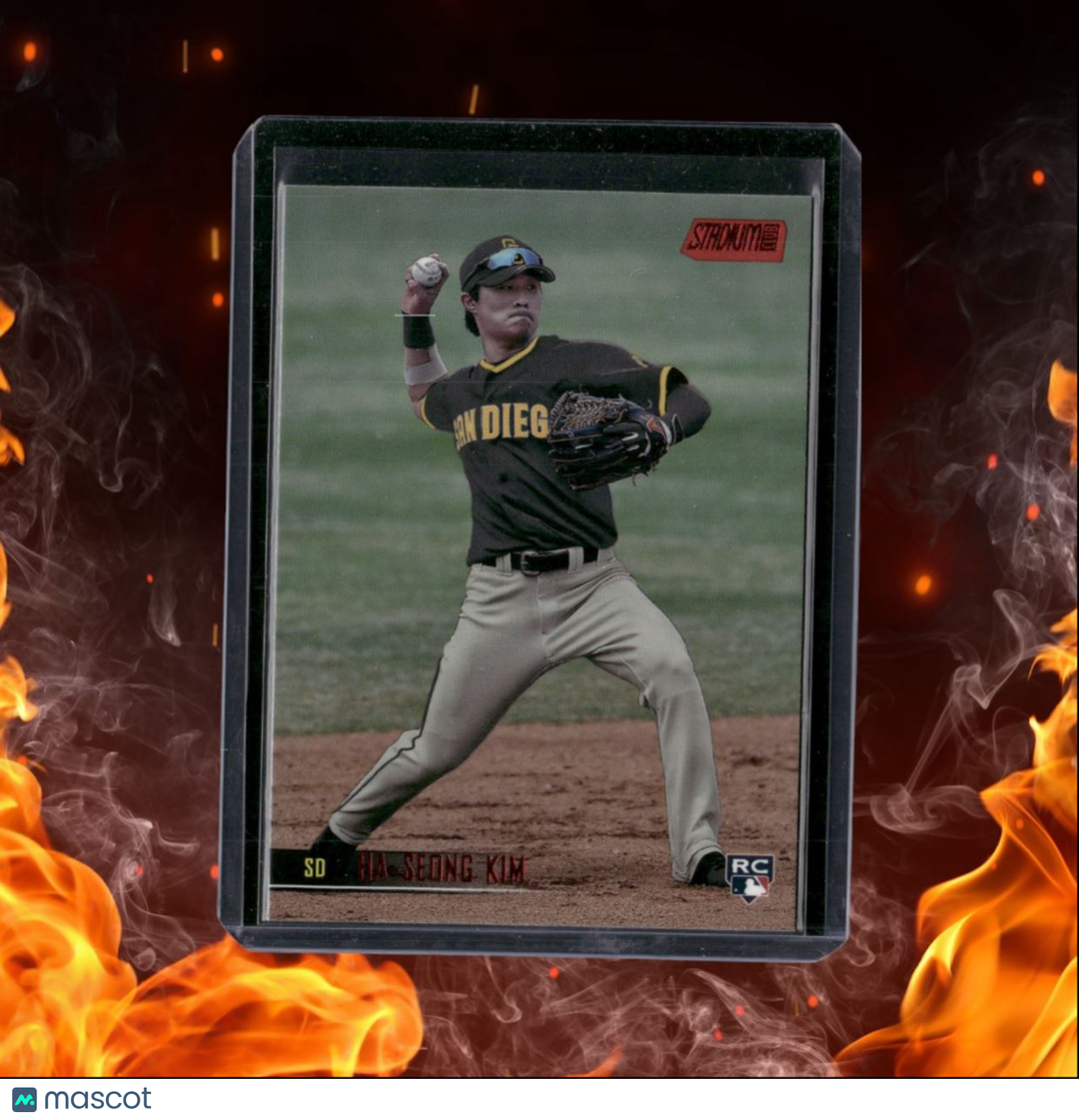 2021 Stadium Club Ha-Seong Kim Red Rookie #16
