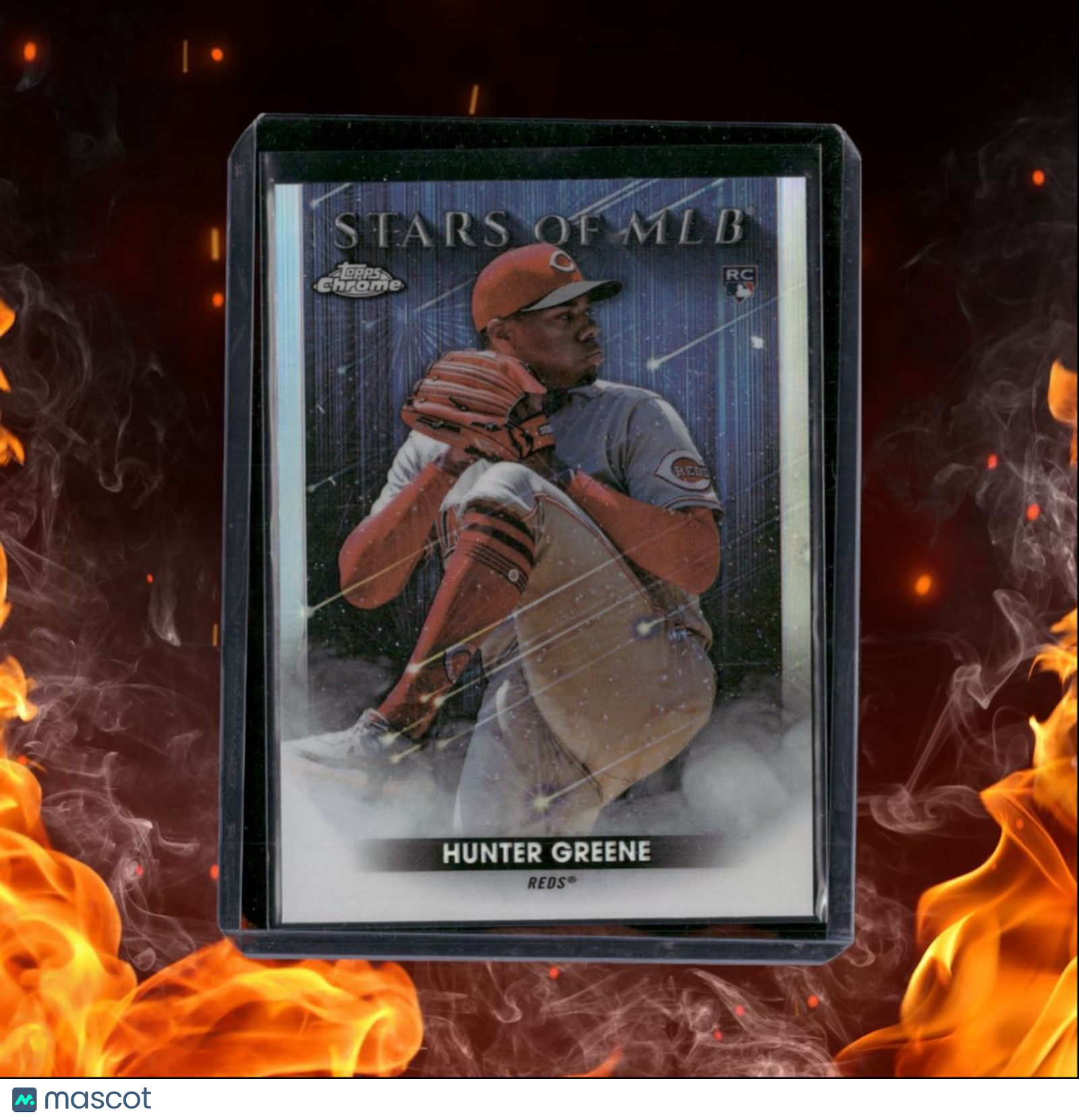 2022 Topps Update Stars of MLB Chrome Hunter Greene Rookie #SMLBC-67