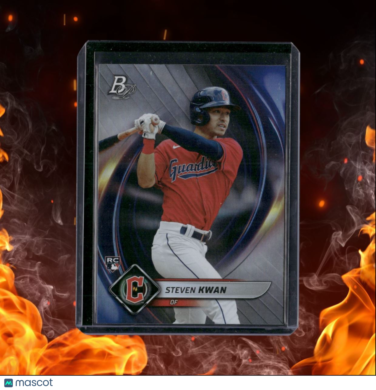 2022 Bowman Platinum Steven Kwan Rookie #66