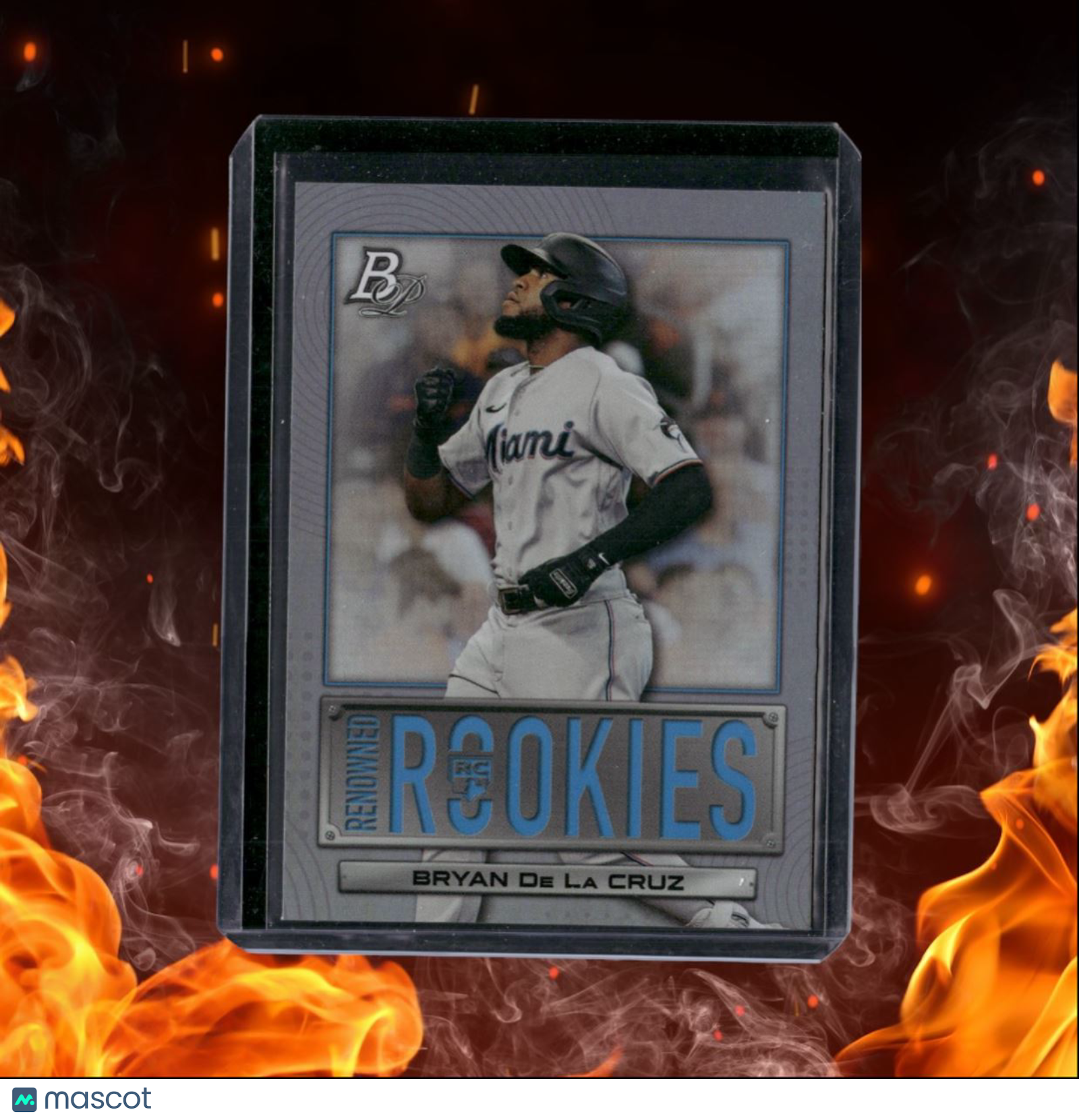 2022 Bowman Platinum Renowned Rookies Bryan De La Cruz #RR-6