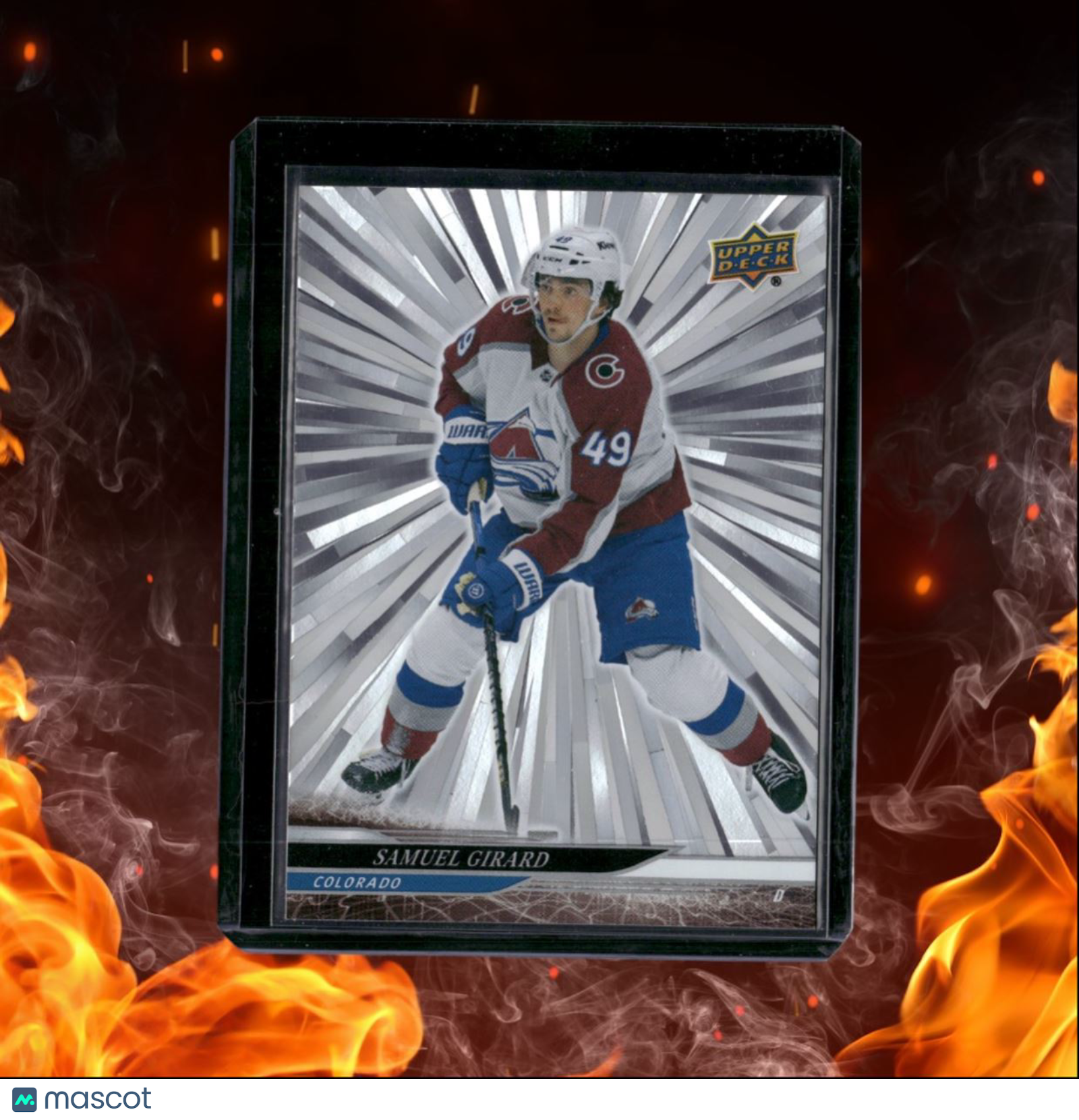 2024-25 Upper Deck Samuel Girard Silver Outburst #49