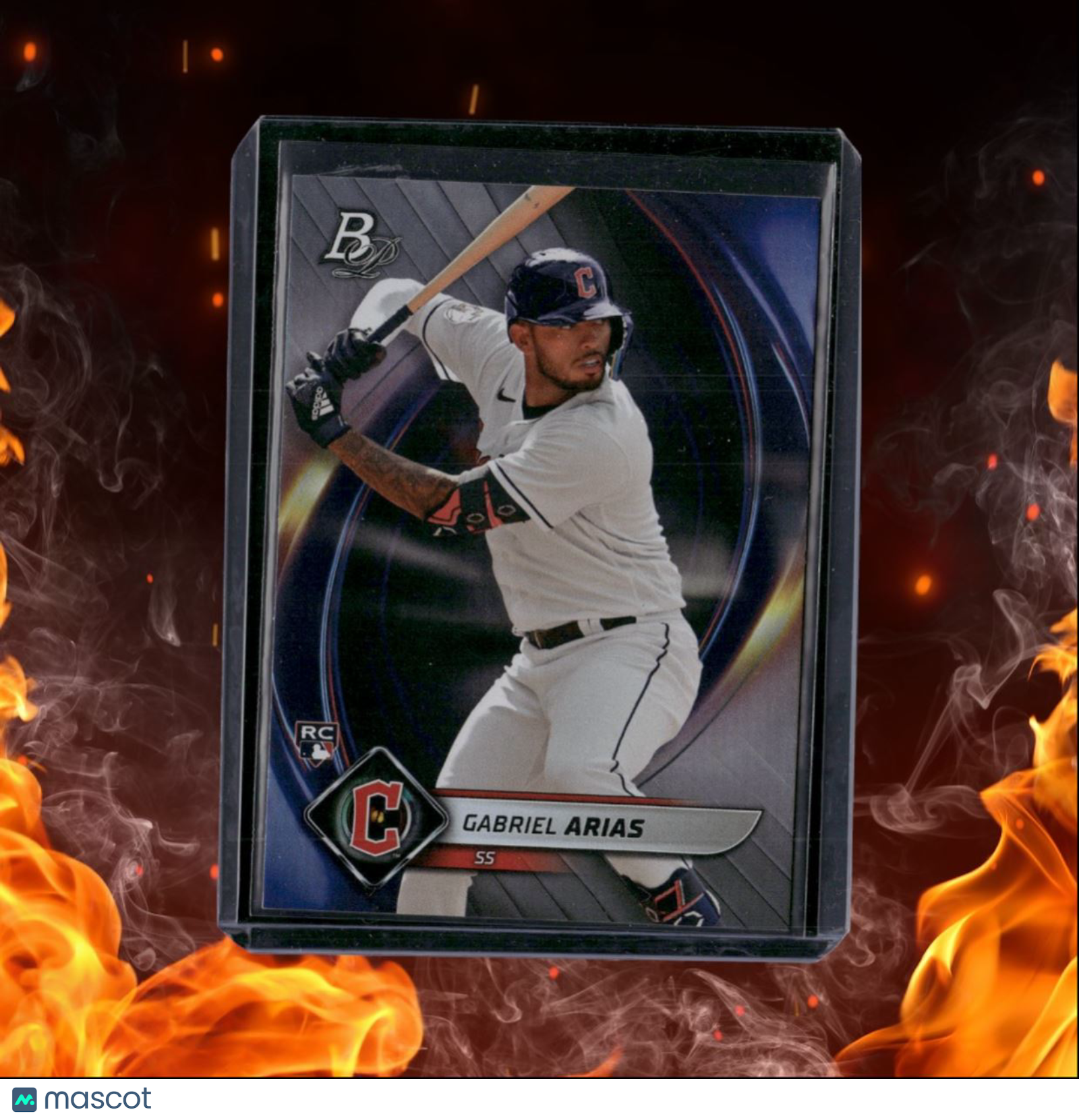 2022 Bowman Platinum Gabriel Arias Rookie #97
