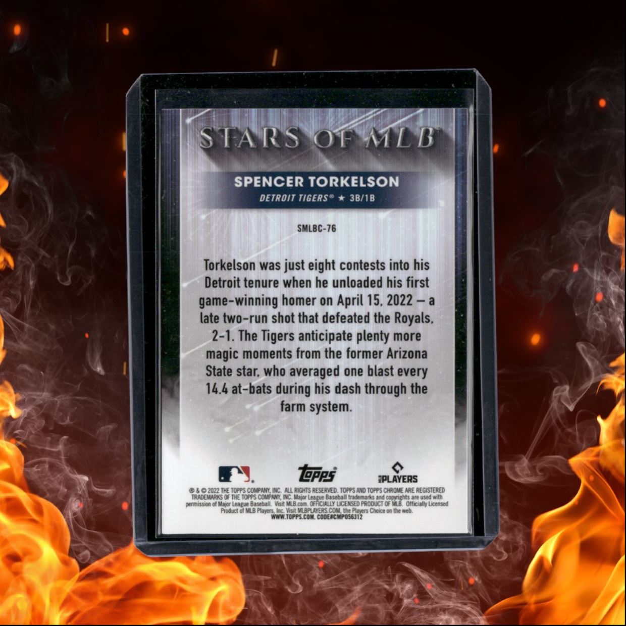2022 Topps Update Stars of MLB Chrome Spencer Torkelson Rookie #SMLBC-76