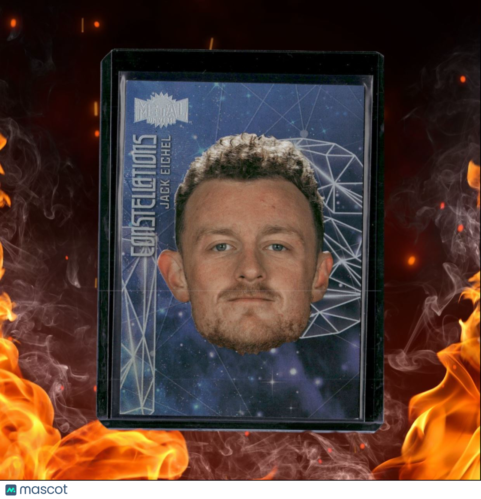 2023-24 SkyBox Metal Universe Jack Eichel Constellations Spectrum /199