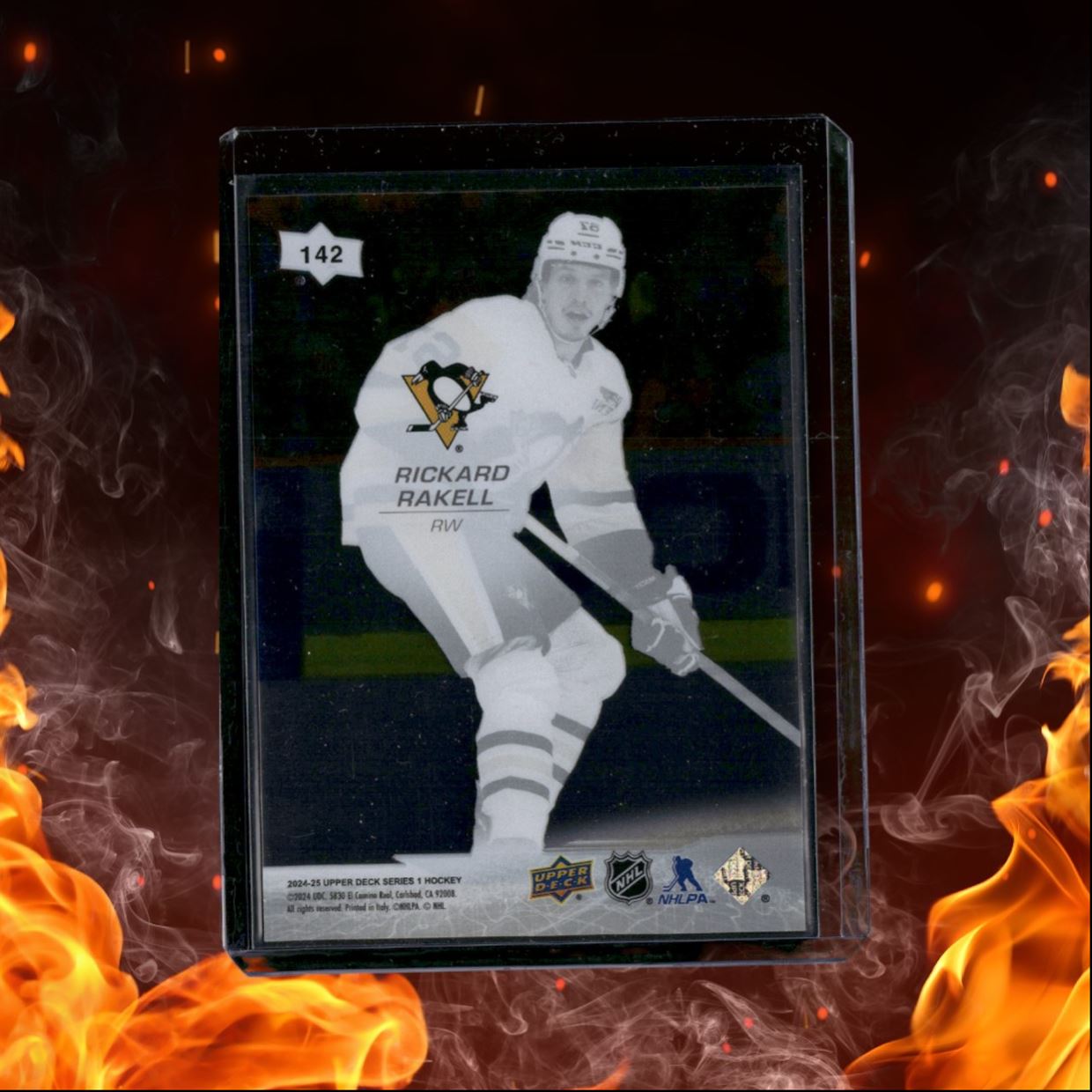 2024-25 Upper Deck Rickard Rakell Clear Cut #142