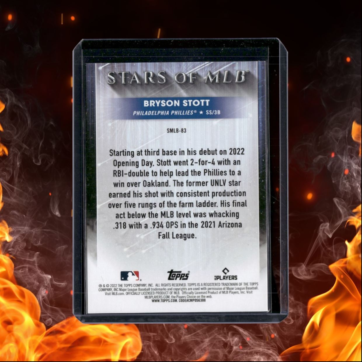 2022 Topps Update Stars of MLB Bryson Stott Rookie #SMLB-83