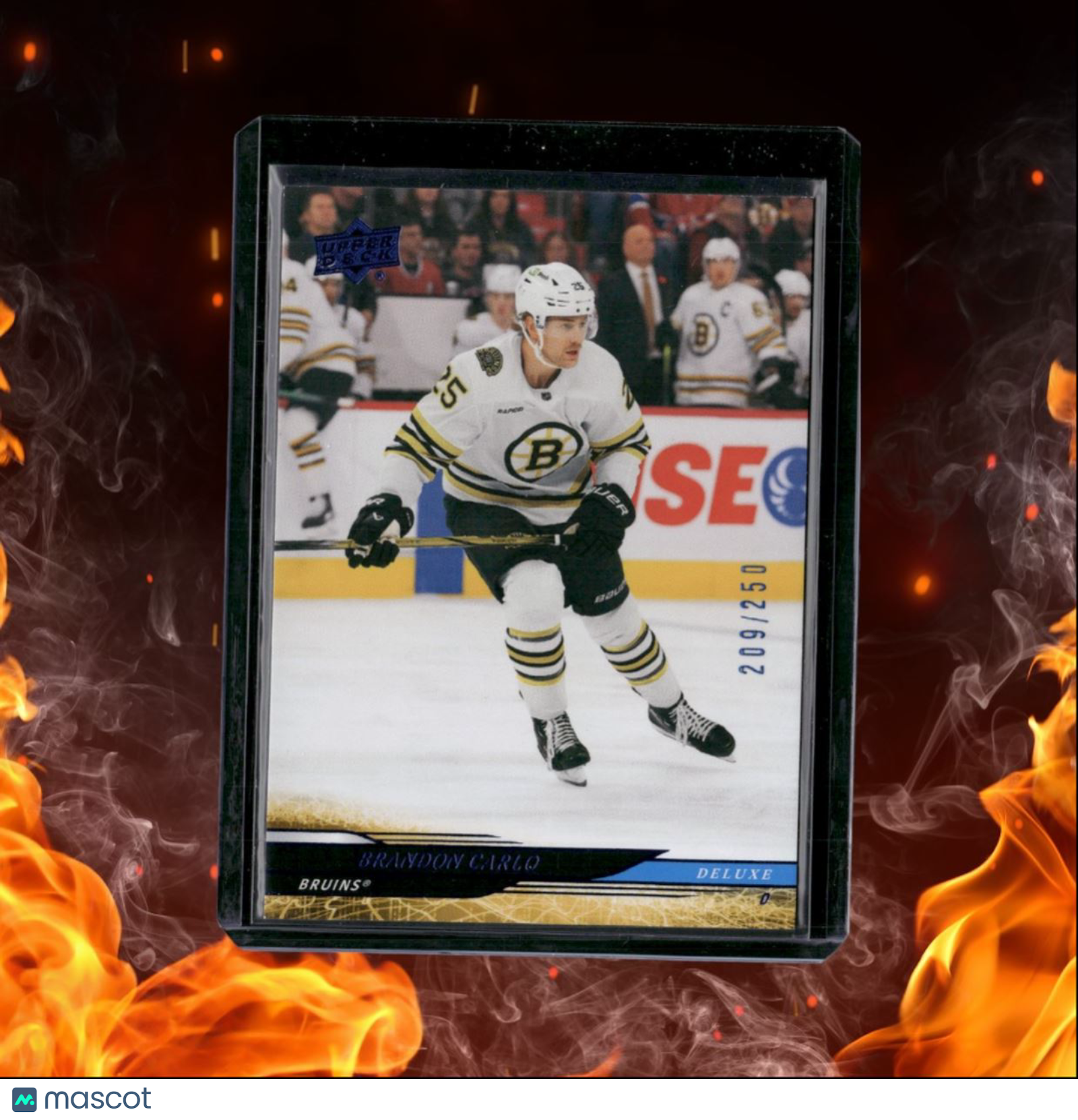 2024-25 Upper Deck Brandon Carlo Deluxe 209/250 #17