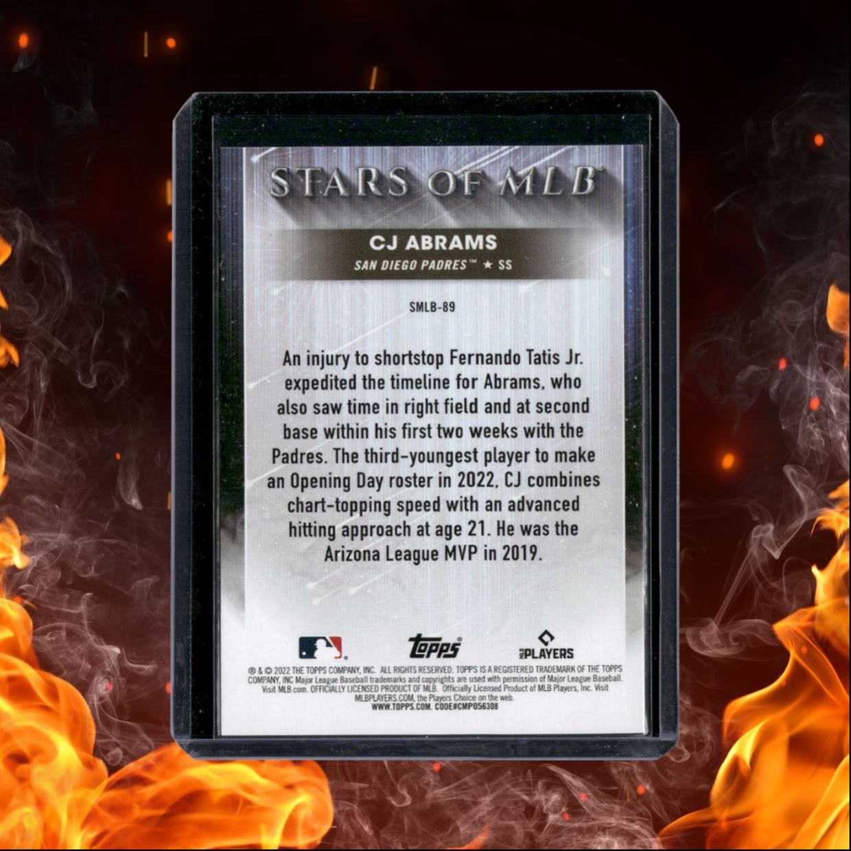 2022 Topps Update Stars of MLB CJ Abrams Rookie #SMLB-89