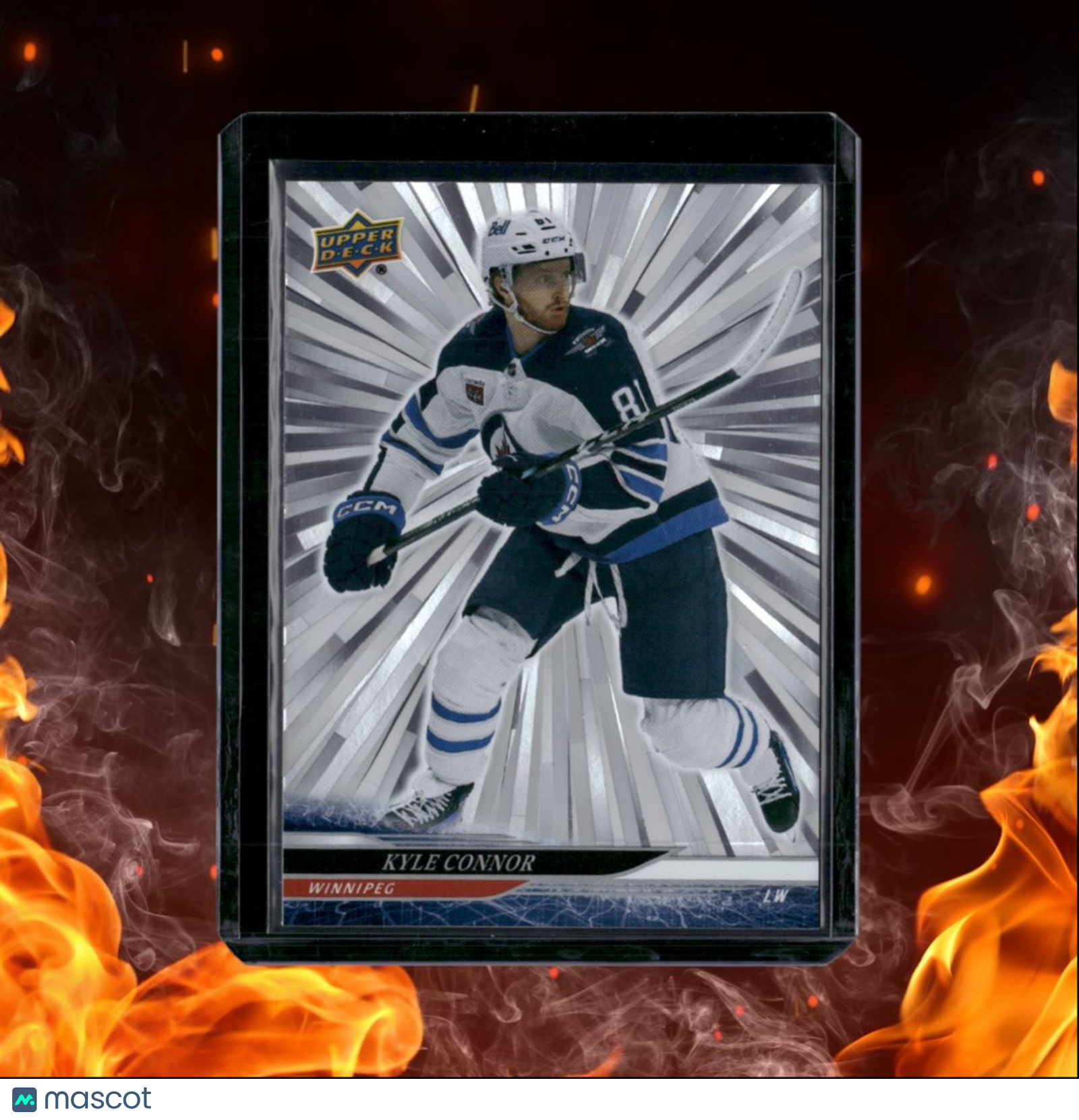 2024-25 Upper Deck Kyle Connor Outburst Silver #193