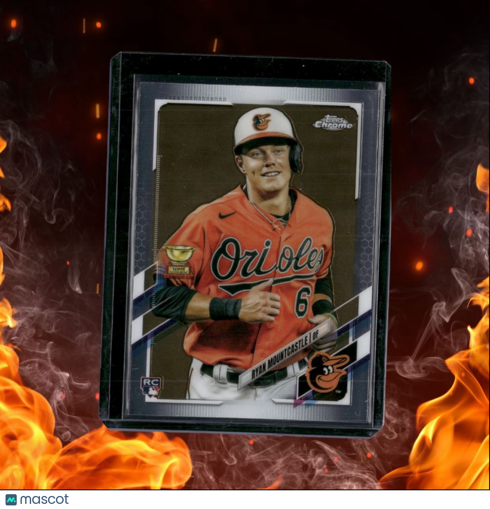 2021 Topps Chrome Ryan Mountcastle Rookie #63