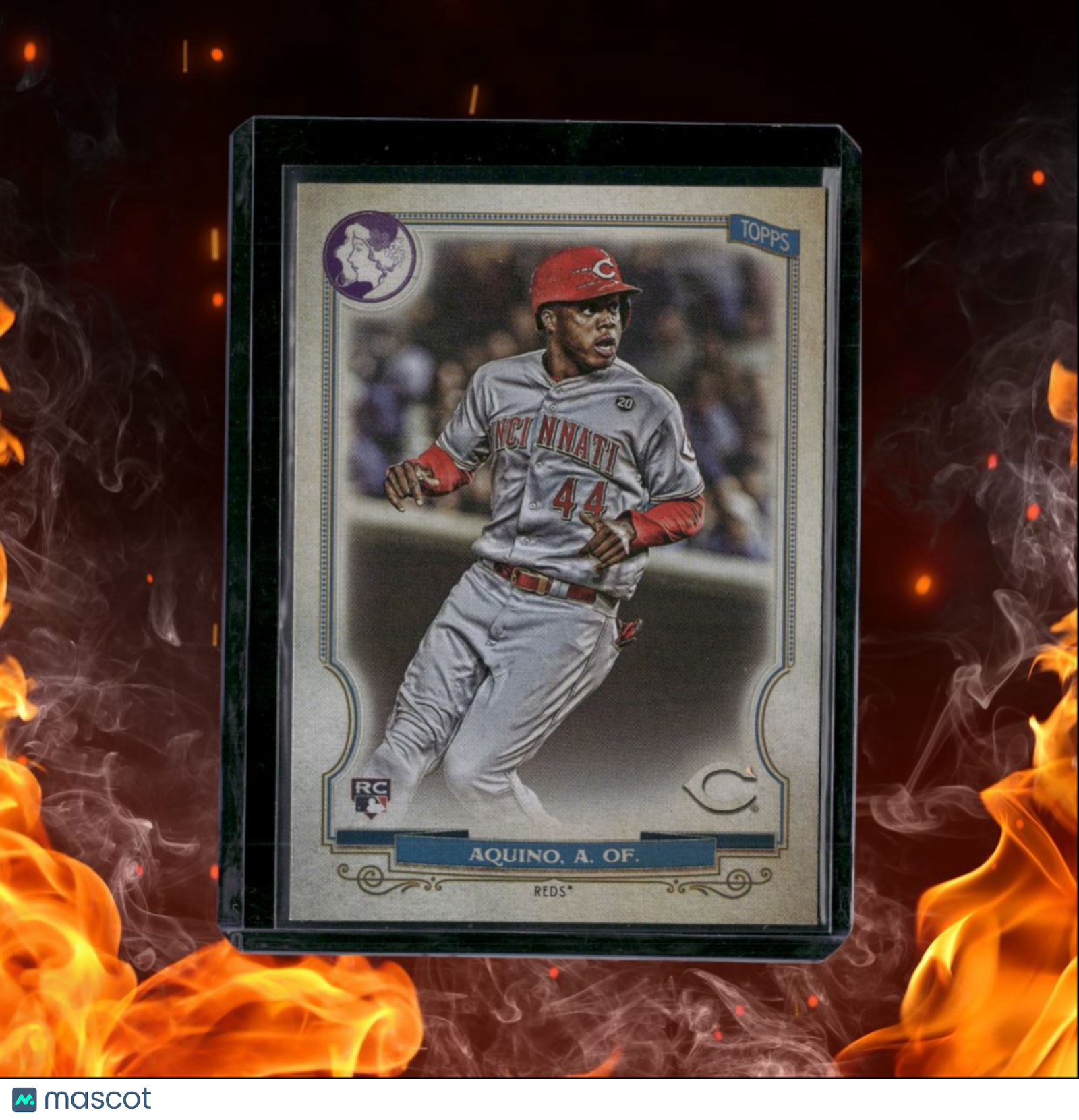 2020 Topps Gypsy Queen Aristides Aquino Rookie #35