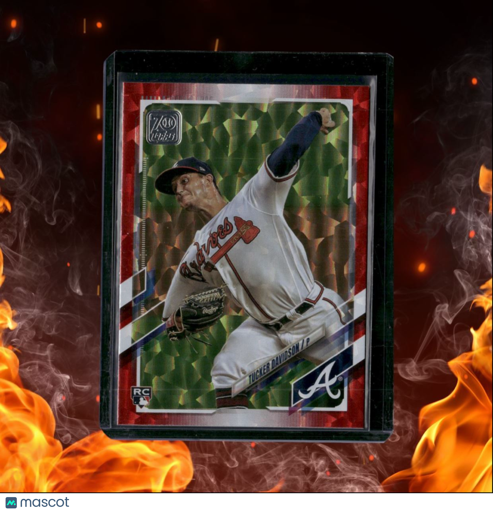 2021 Topps Tucker Davidson Red Foilboard Rookie 098/199 #423
