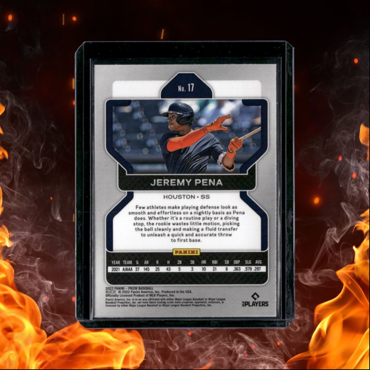 2022 Panini Prizm Jeremy Pena Rookie #17