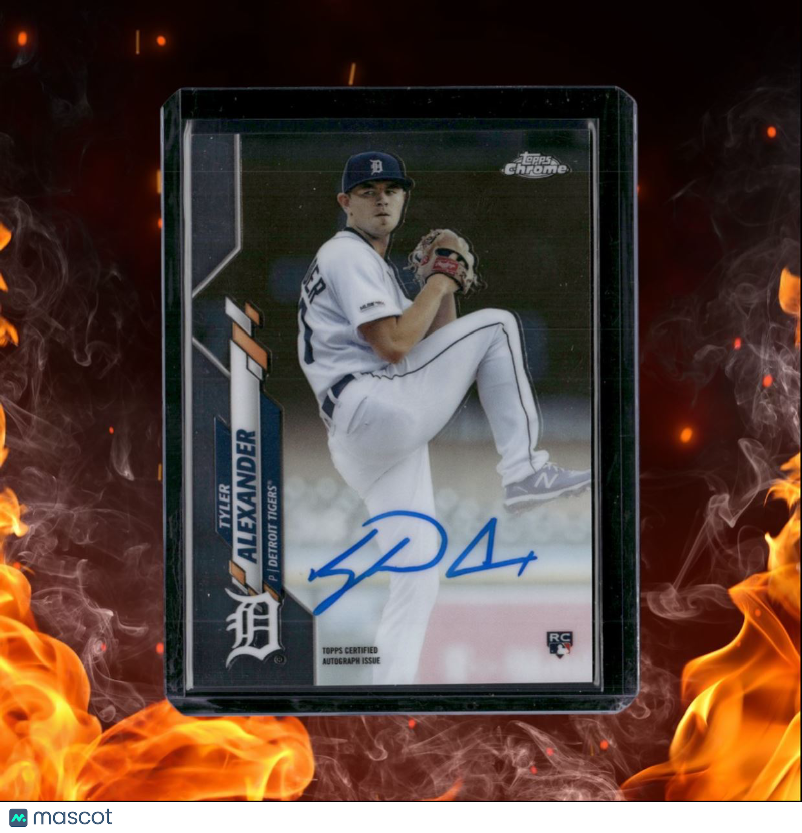 2020 Topps Chrome Tyler Alexander Rookie Auto #RA-TA