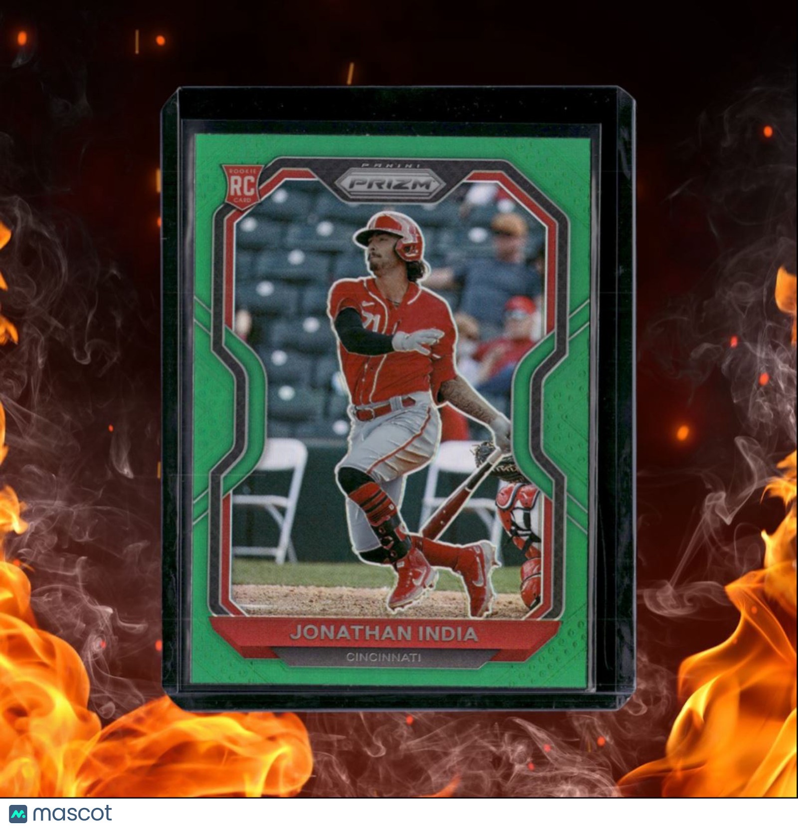 2021 Panini Prizm Jonathan India Green Prizm Rookie #26