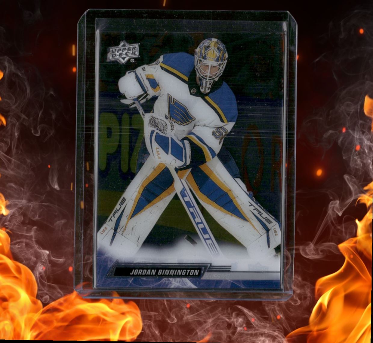 2022-23 Upper Deck Jordan Binnington Clear Cut SP #156