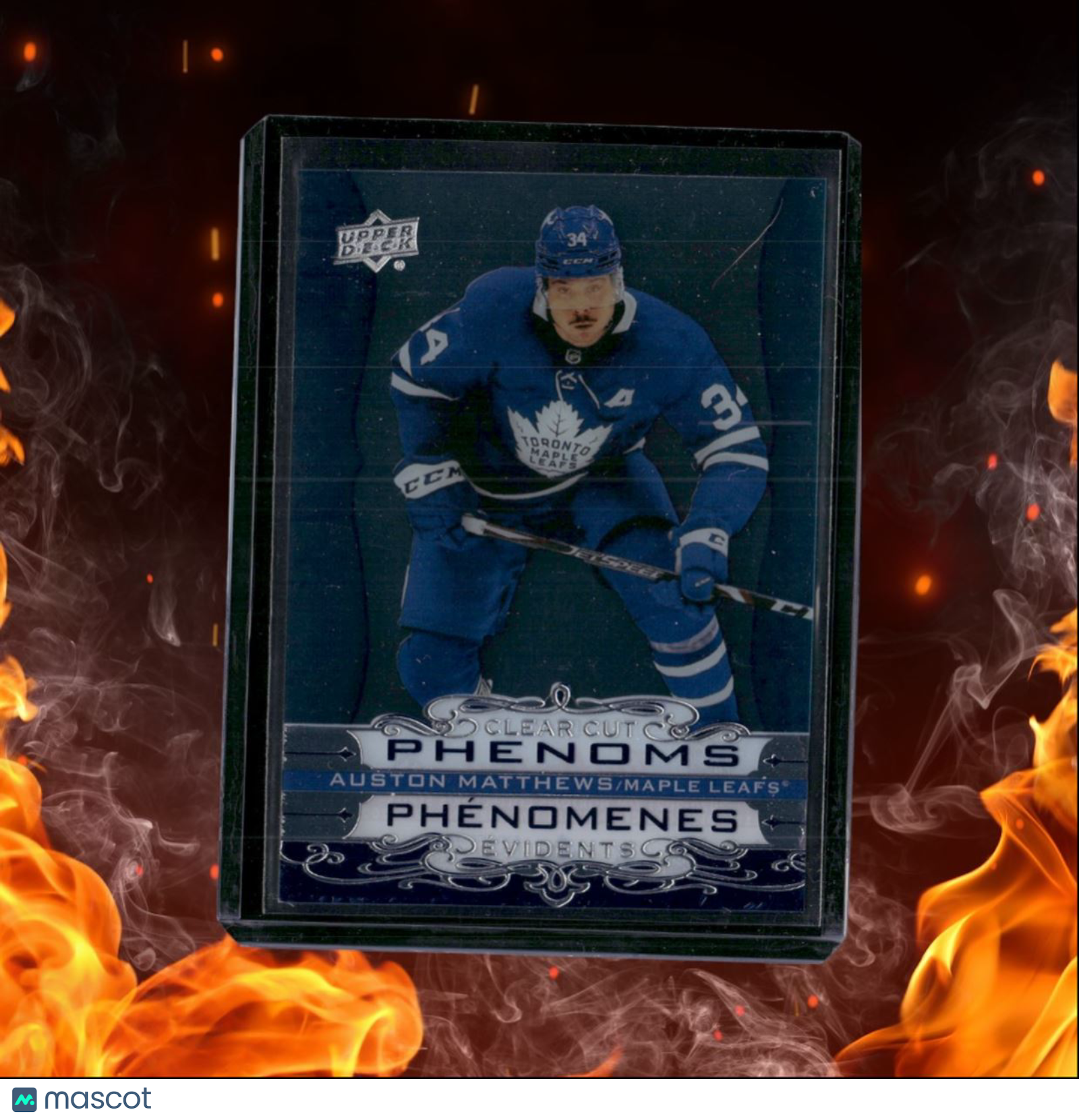 2020-21 Upper Deck Tim Hortons Auston Matthews Clear Cut Phenoms #CC-7