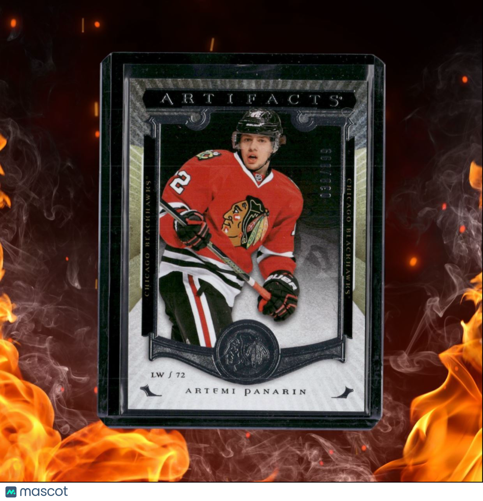 2015-16 Upper Deck Artifacts Artemi Panarin Redemption Rookie 038/899 #190