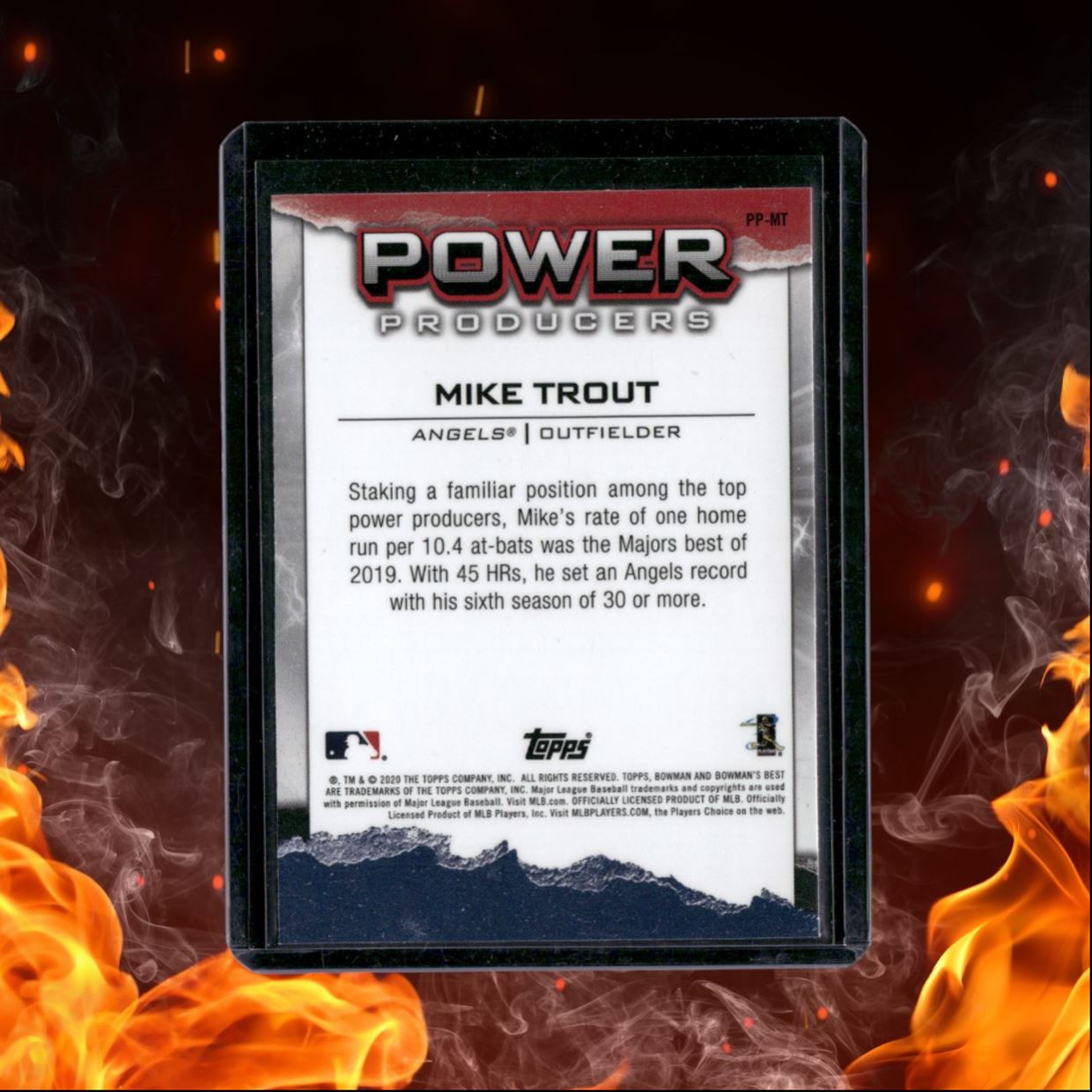 2020 Bowman's Best Mike Trout Power Producers #PP-MT