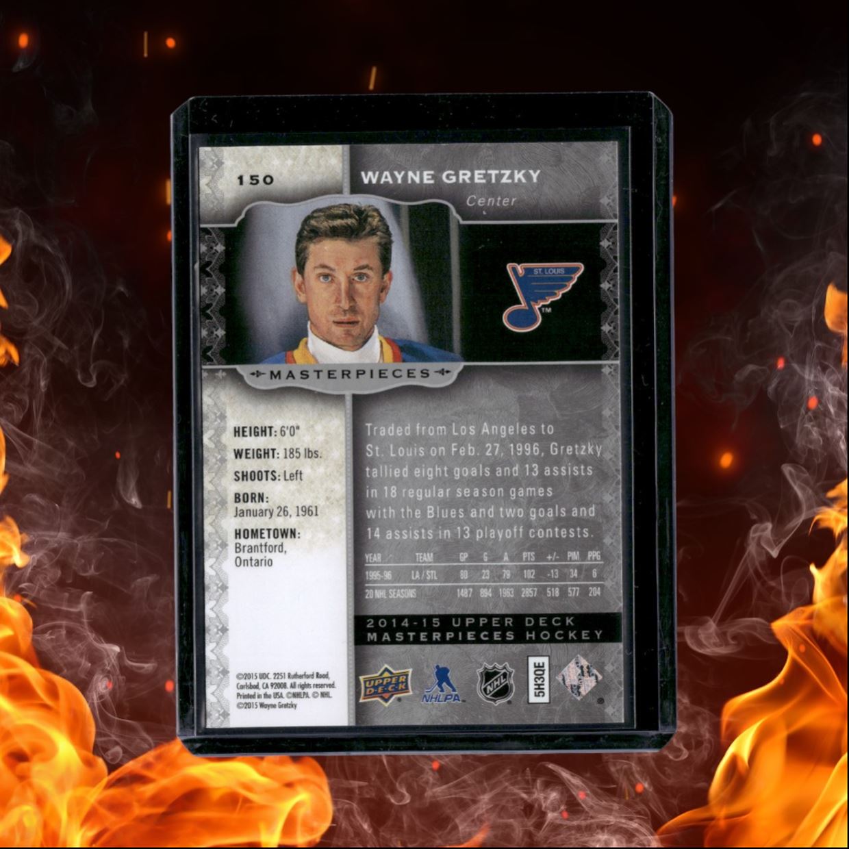2014-15 Upper Deck Masterpieces Wayne Gretzky #150