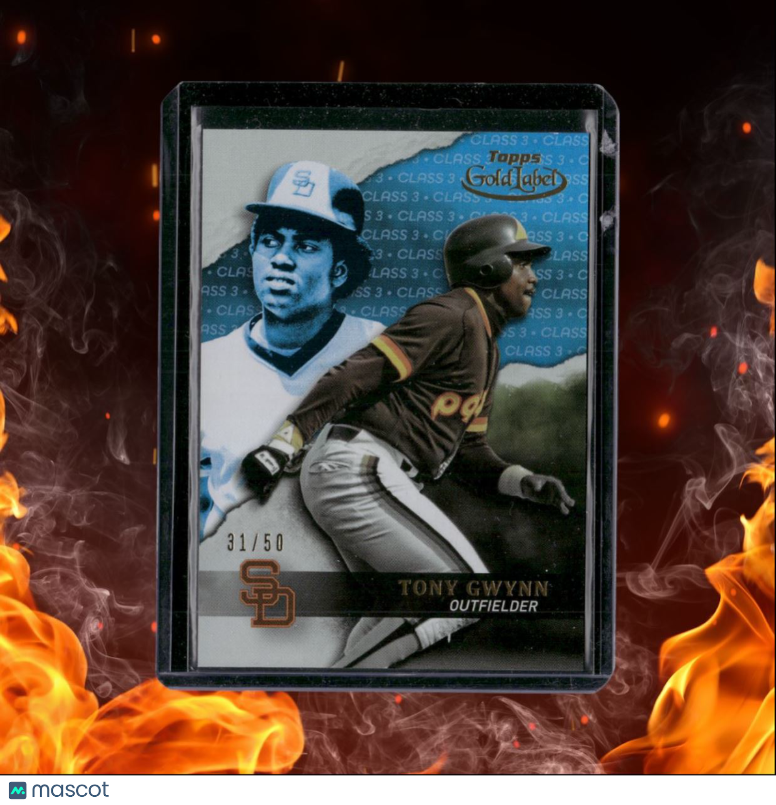 2020 Topps Gold Label Tony Gwynn Class 3 Blue 31/50 #81