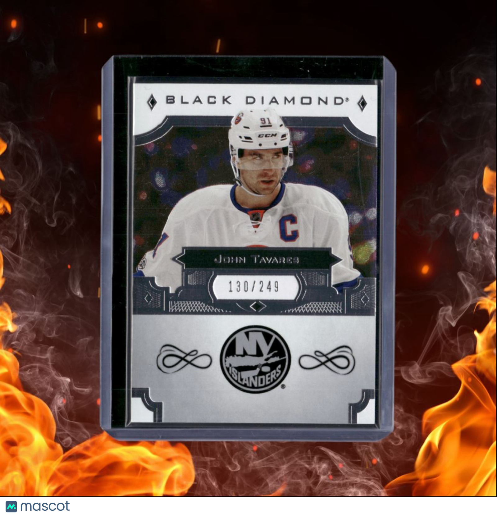 2017-18 Upper Deck Black Diamond John Tavares 130/249 #BDB-JT