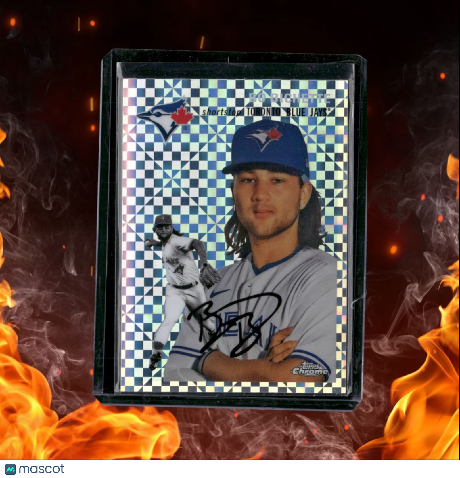 2023 Topps Chrome Platinum Anniversary Bo Bichette X-Fractor #323