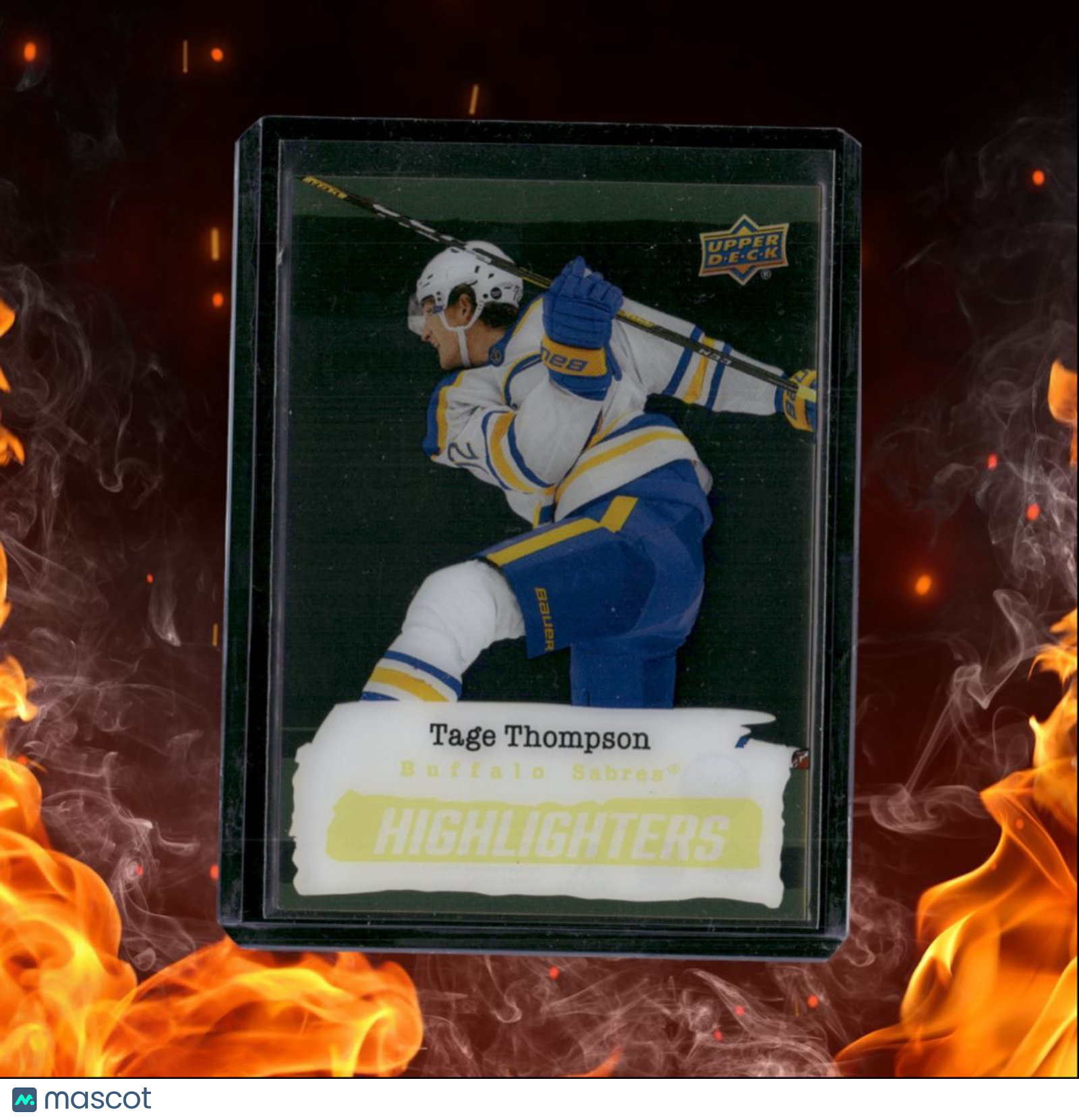 2023-24 Upper Deck Tage Thompson Highlighters Yellow #HL-15