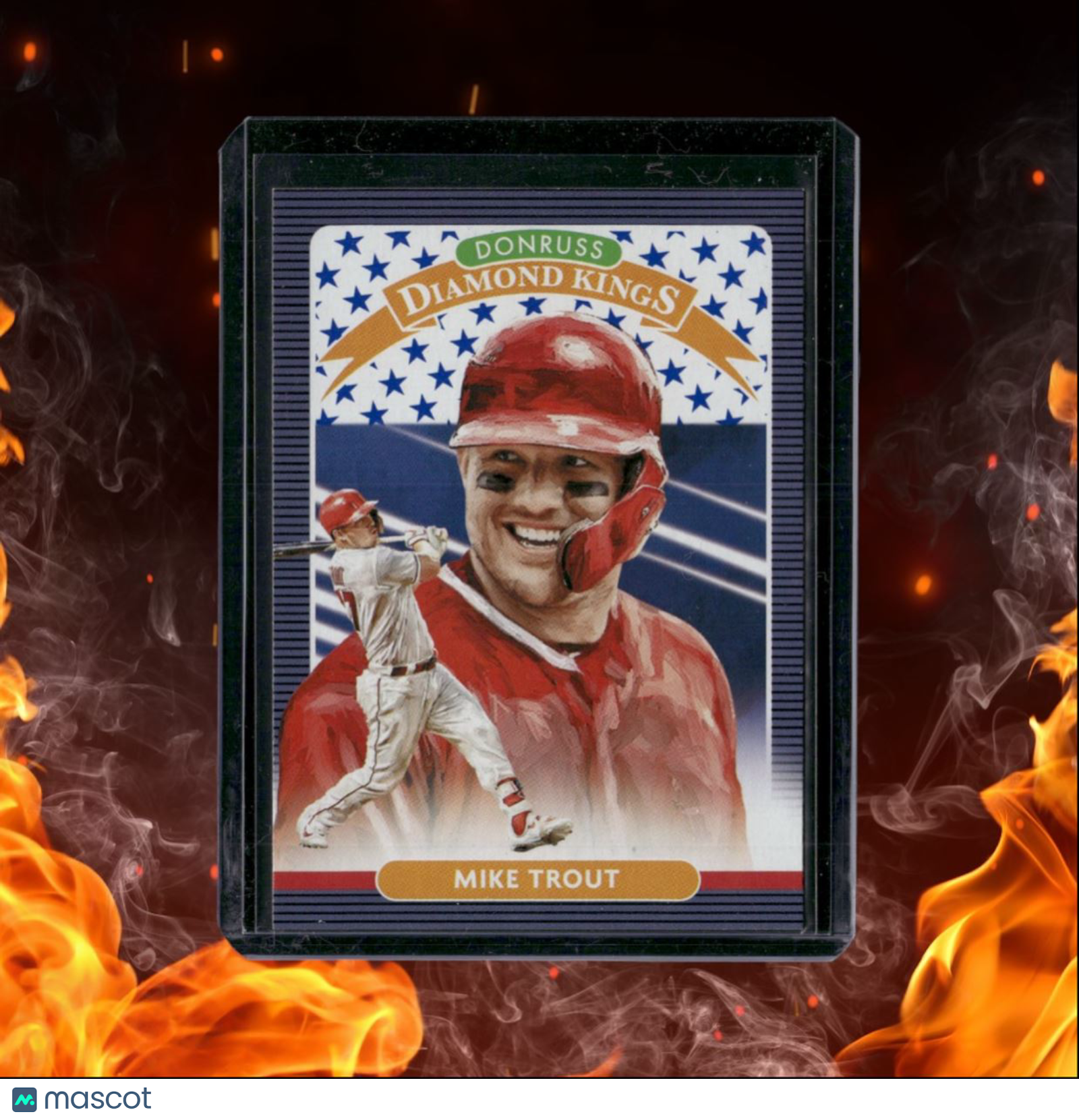 2020 Panini Donruss Mike Trout Diamond Kings #9