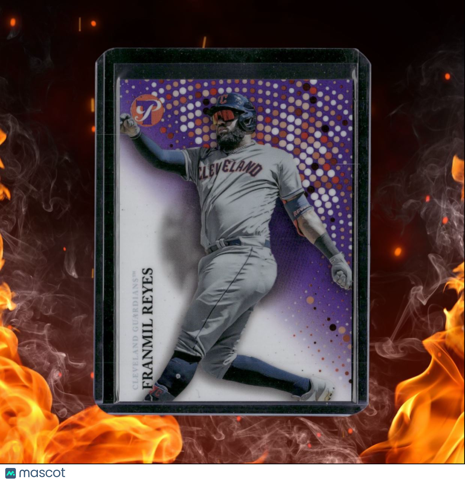 2022 Topps Pristine Franmil Reyes Purple Refractor 08/99 #64