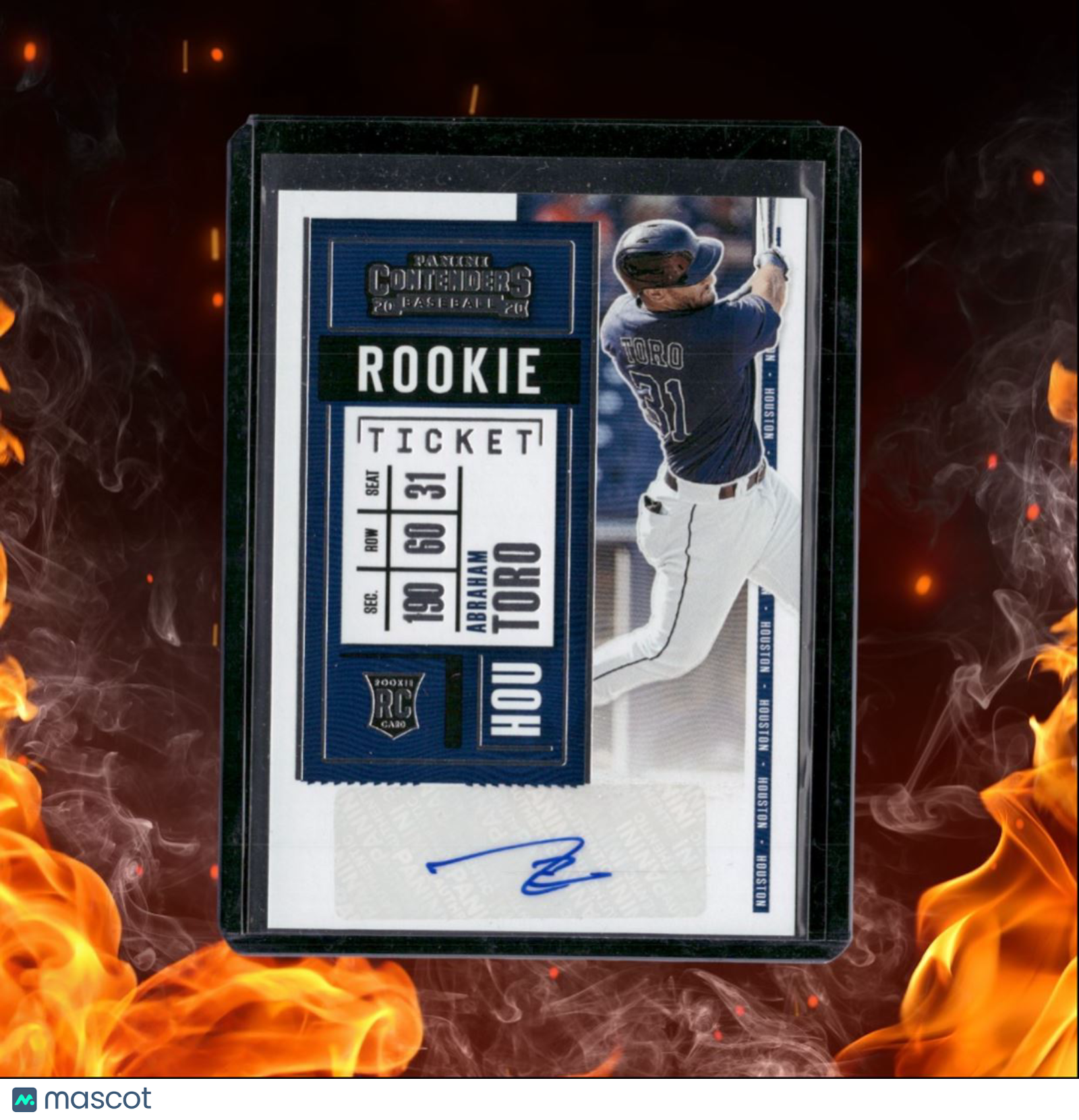 2020 Panini Contenders Abraham Toro Ticket Rookie Auto #142