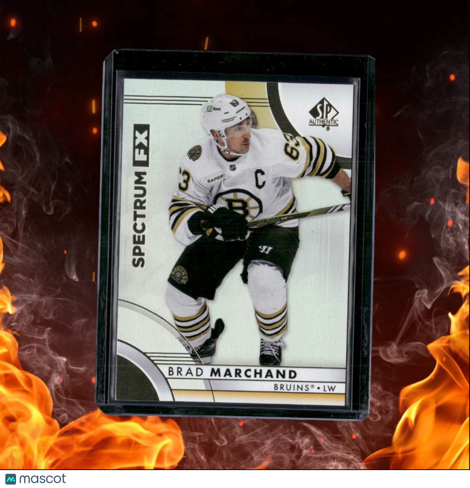 2023-24 SP Authentic Brad Marchand Spectrum FX #S-18