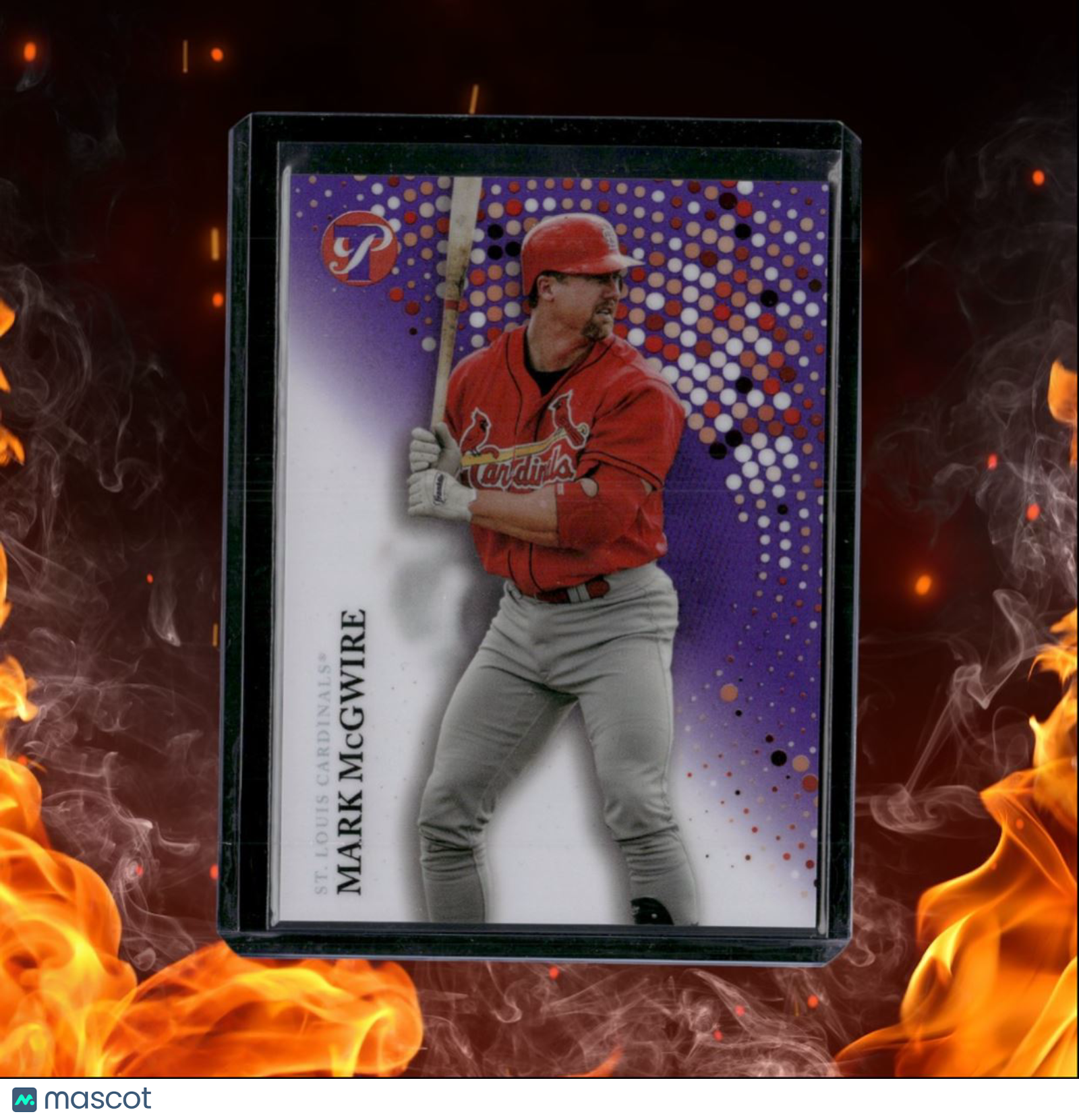 2022 Topps Pristine Mark McGwire Purple Refractor 54/99 #48