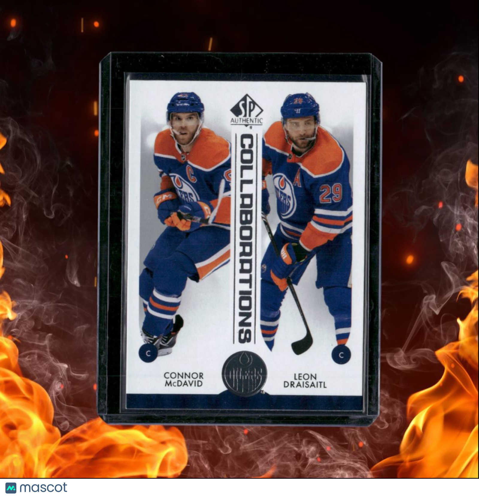 2023-24 SP Authentic Connor McDavid / Leon Draisaitl Collaborations (B) #C-1