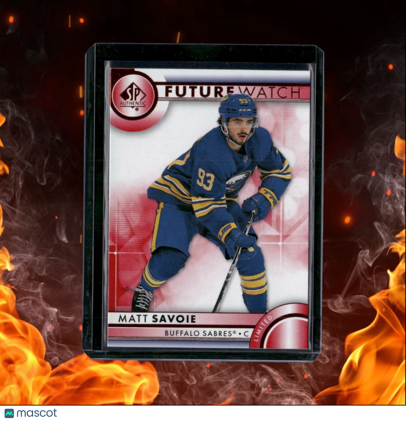 2023-24 SP Authentic Matt Savoie Limited Red Rookie #159