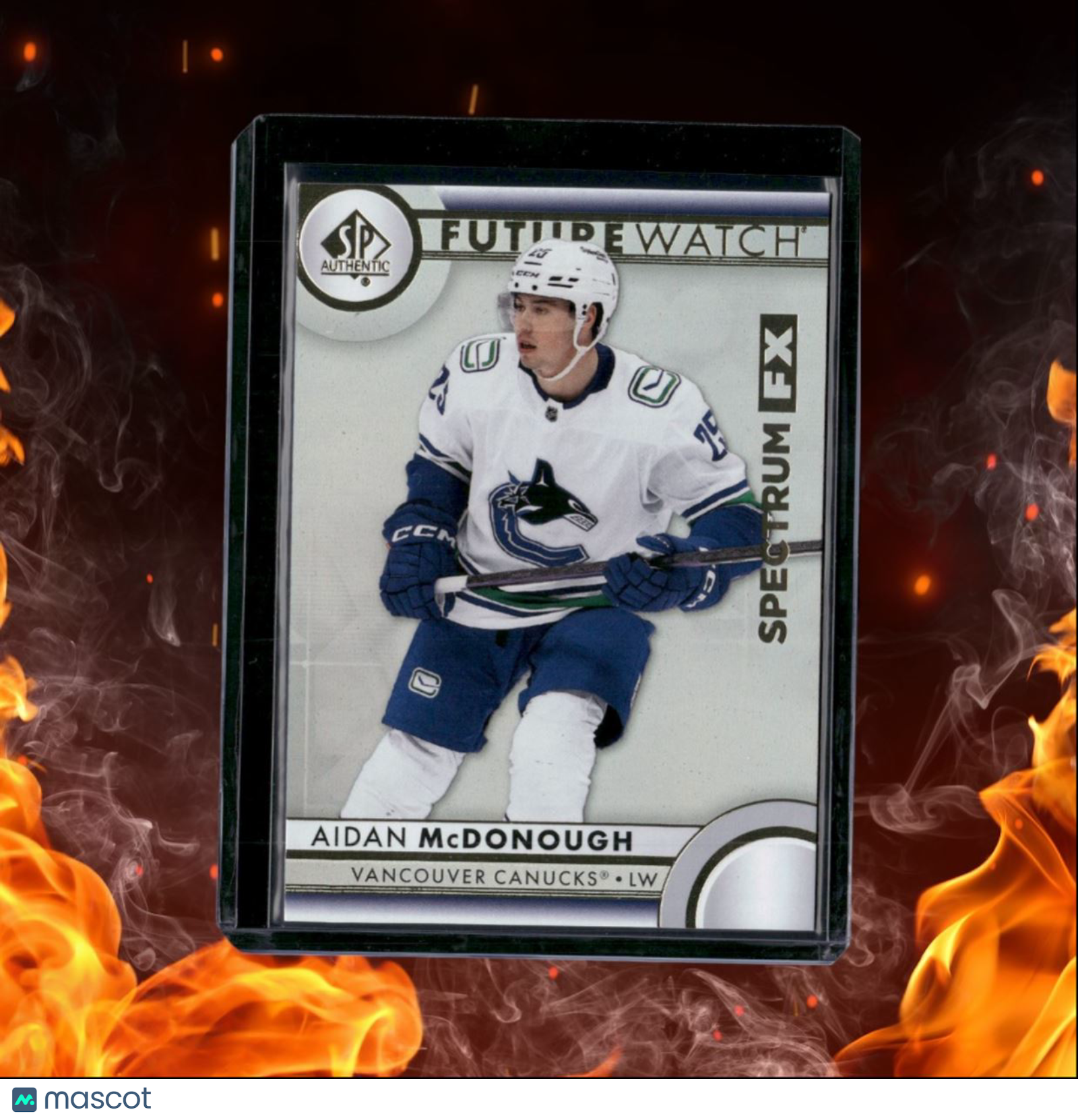 2023-24 SP Authentic Aidan McDonough Future Watch Spectrum FX (B) Rookie #S-65
