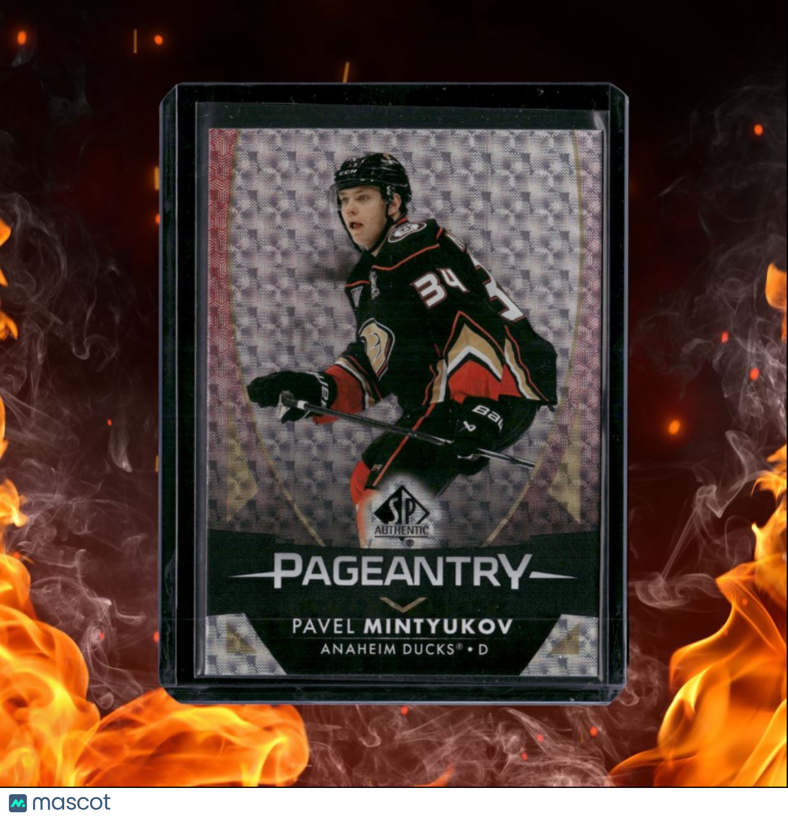 2023-24 SP Authentic Pavel Mintyukov Pageantry Red Rookie #P-67