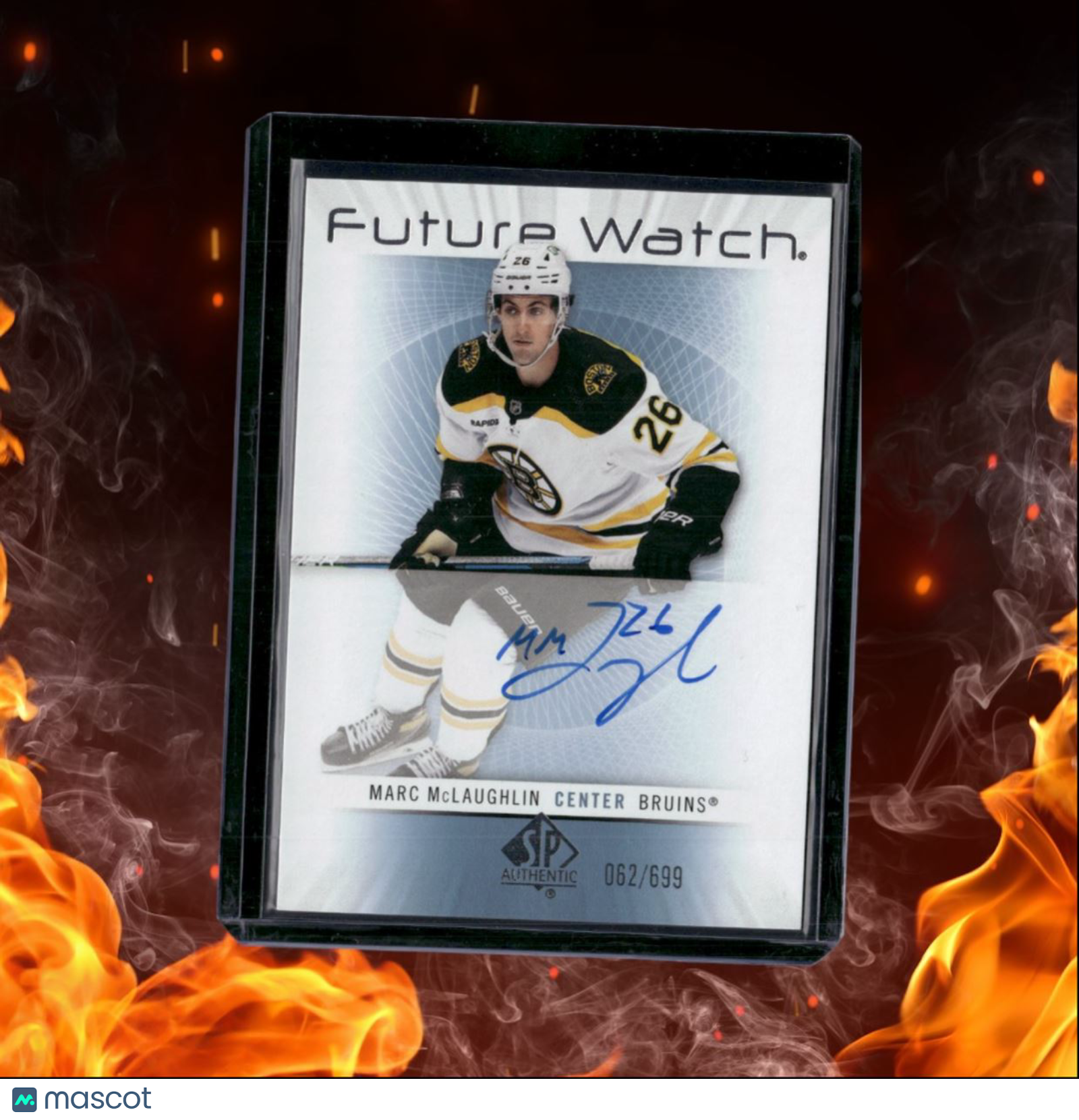 2022-23 SP Authentic Marc McLaughlin Future Watch Rookie Auto 062/699 #RFWA-MA