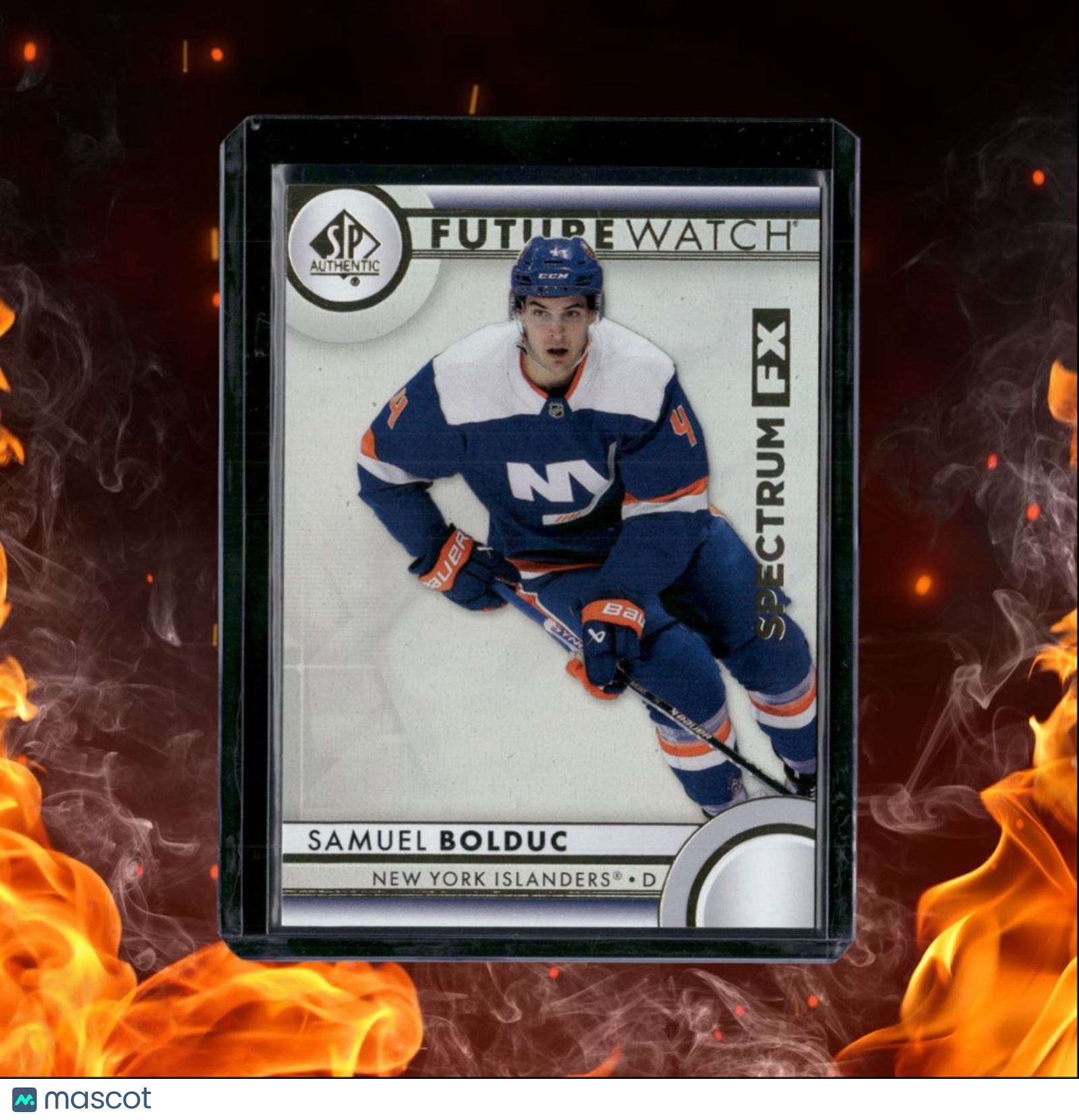 2023-24 SP Authentic Samuel Bolduc Future Watch Spectrum FX Rookie #S-44