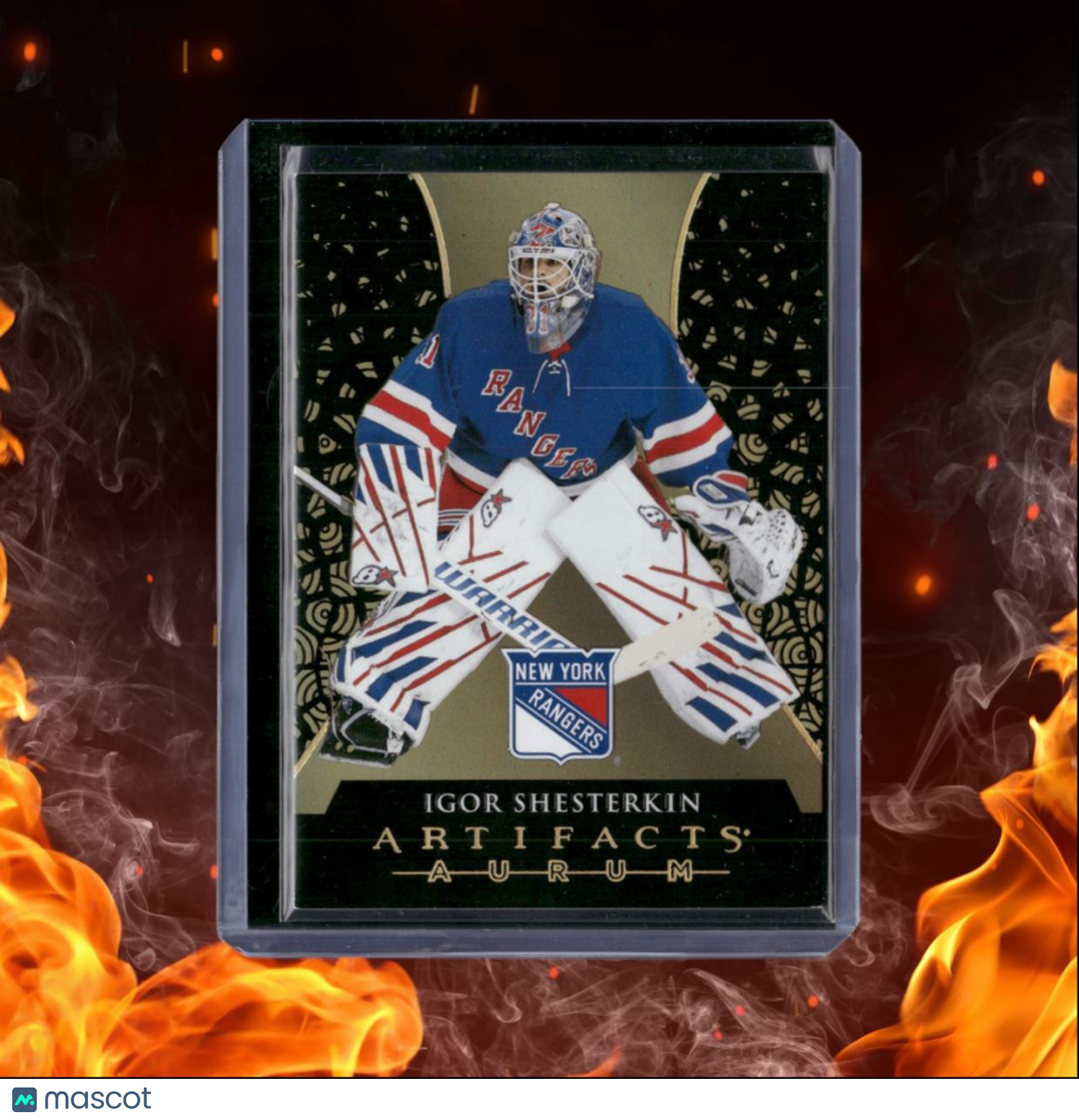 2023-24 Upper Deck Artifacts Igor Shesterkin Aurum Unscratched #A-22