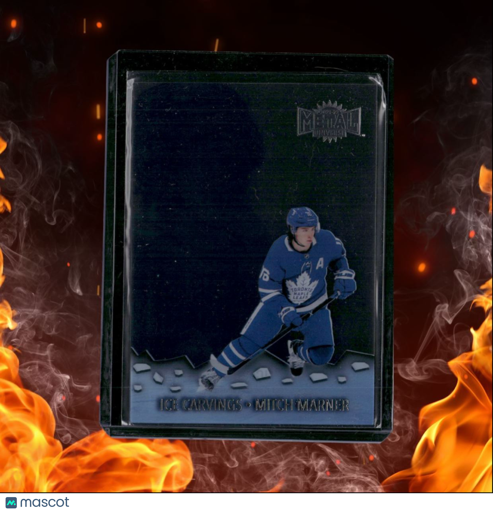 2021-22 SkyBox Metal Universe Mitch Marner Ice Carvings Clear #IC-13